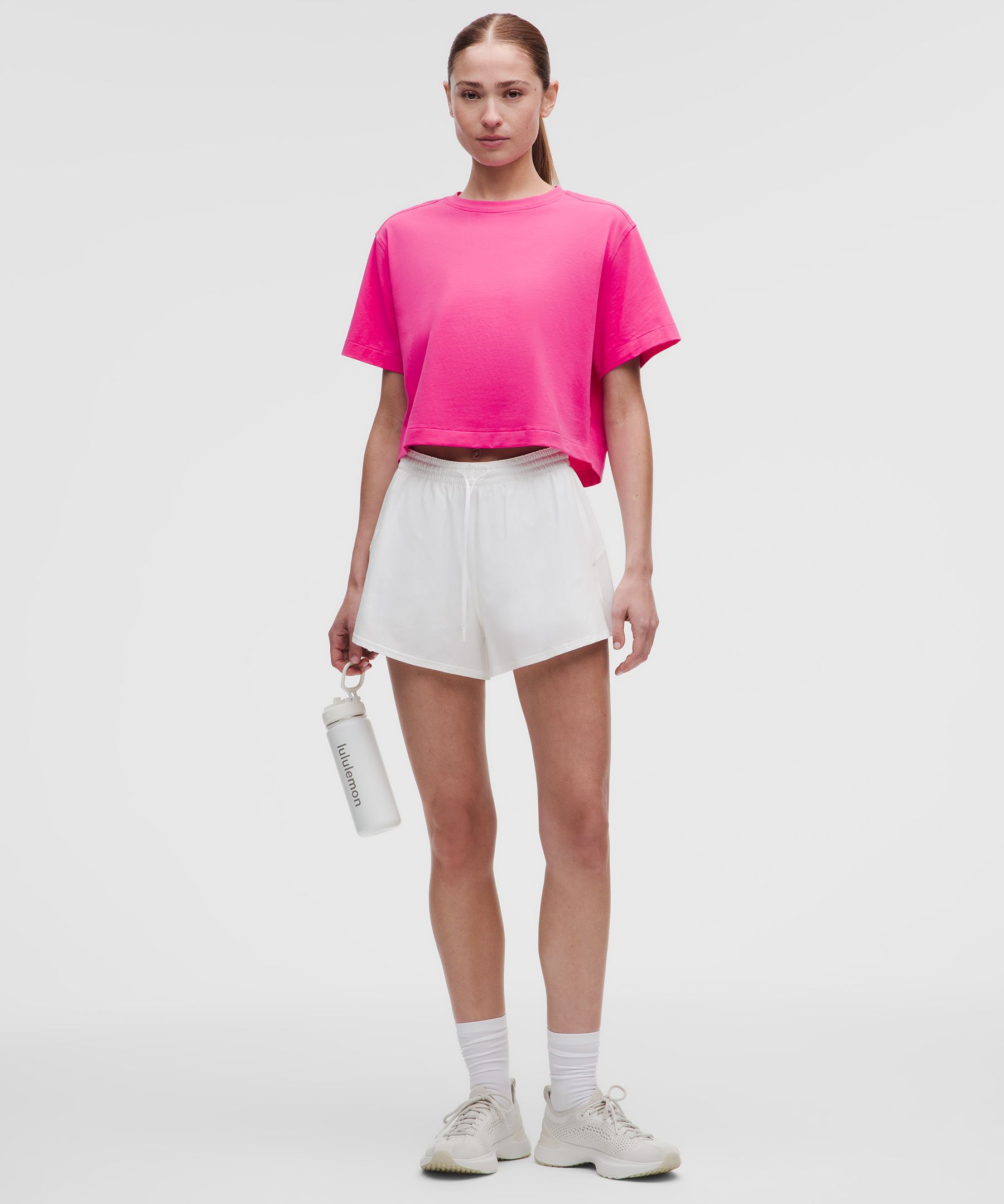 All Yours Organic Cotton Cropped T-Shirt
