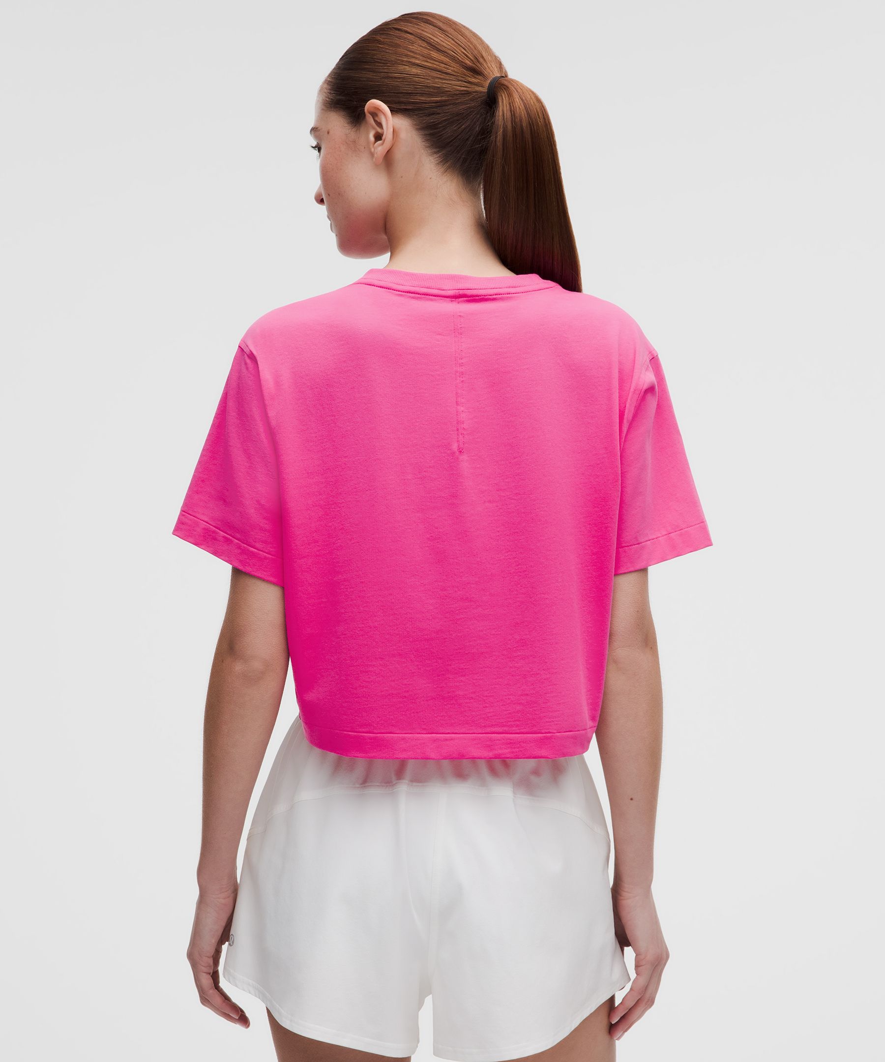 All Yours Organic Cotton Cropped T-Shirt
