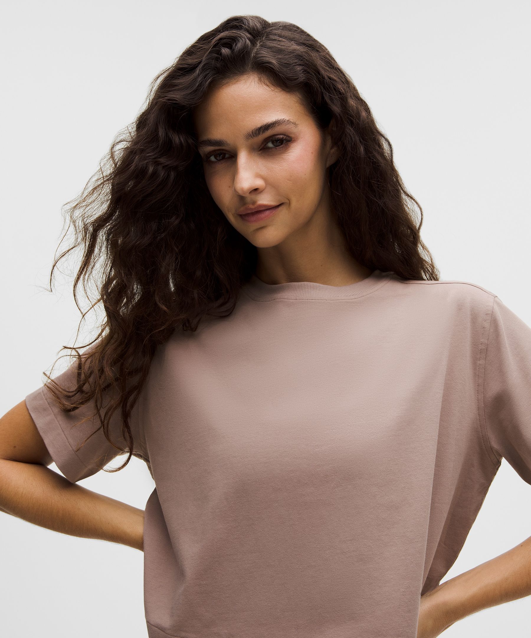 All Yours Organic Cotton Cropped T-Shirt