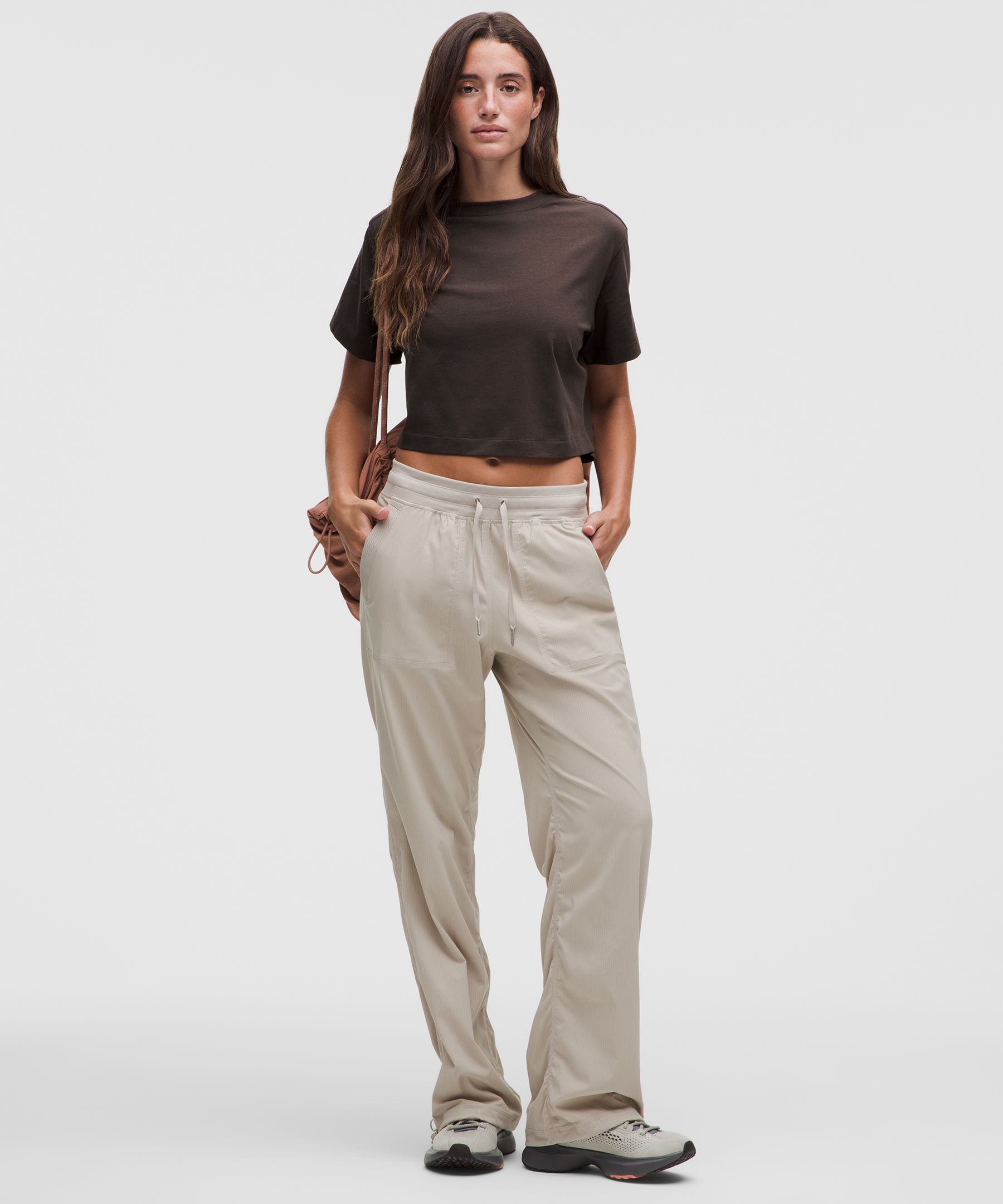 All Yours Organic Cotton-Blend Cropped T-Shirt
