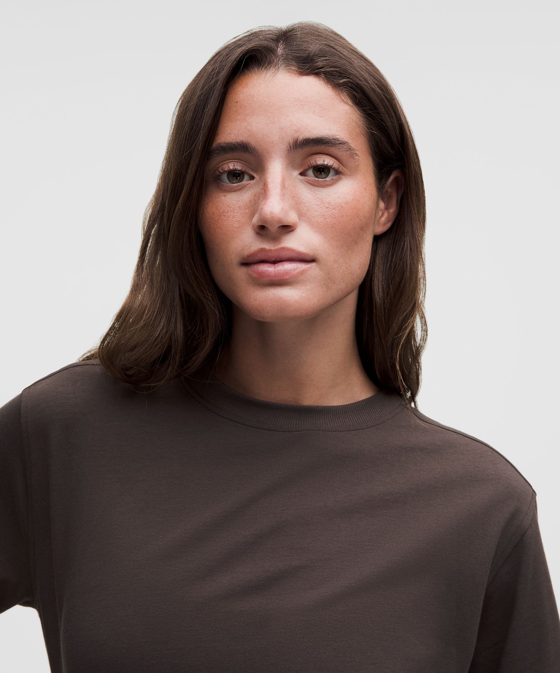 All Yours Organic Cotton-Blend Cropped T-Shirt