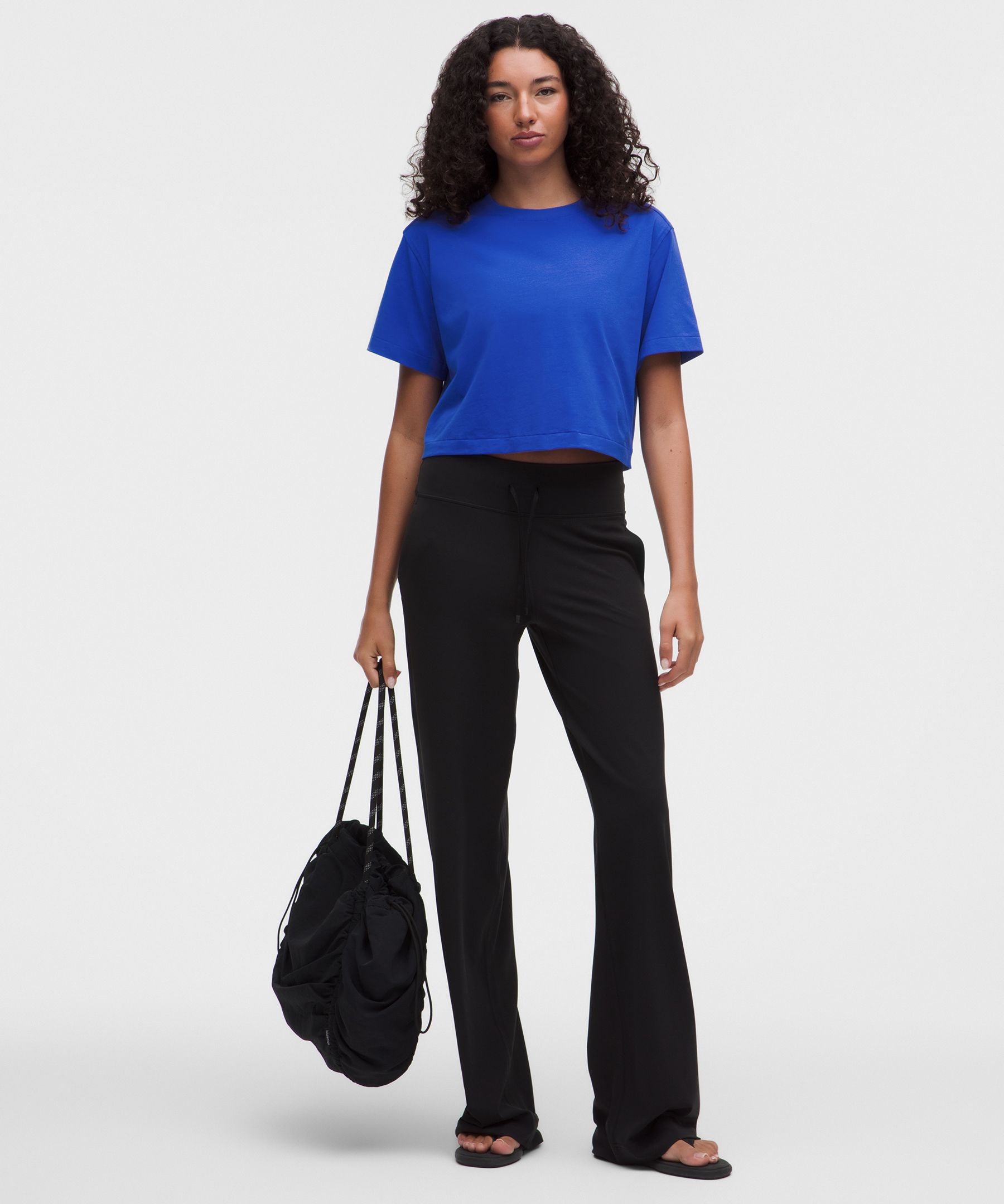 All Yours Organic Cotton Cropped T-Shirt