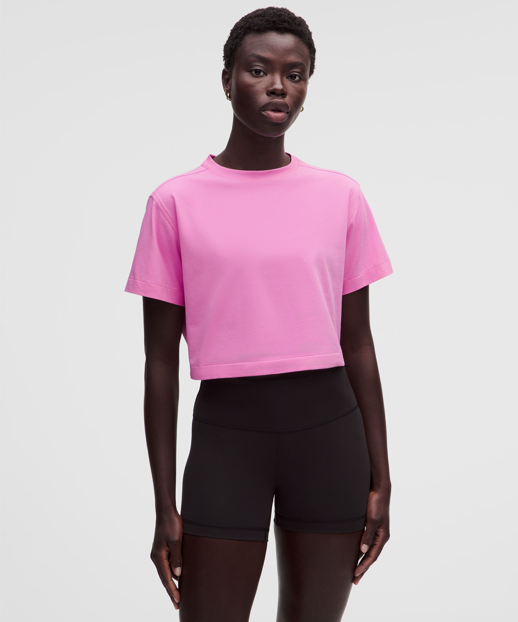 All Yours Organic Cotton Cropped T-Shirt