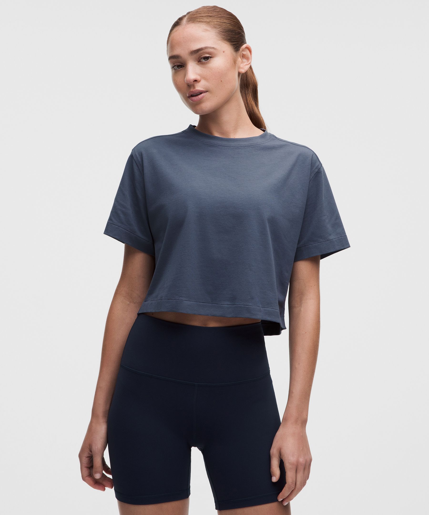 All Yours Organic Cotton Cropped T-Shirt