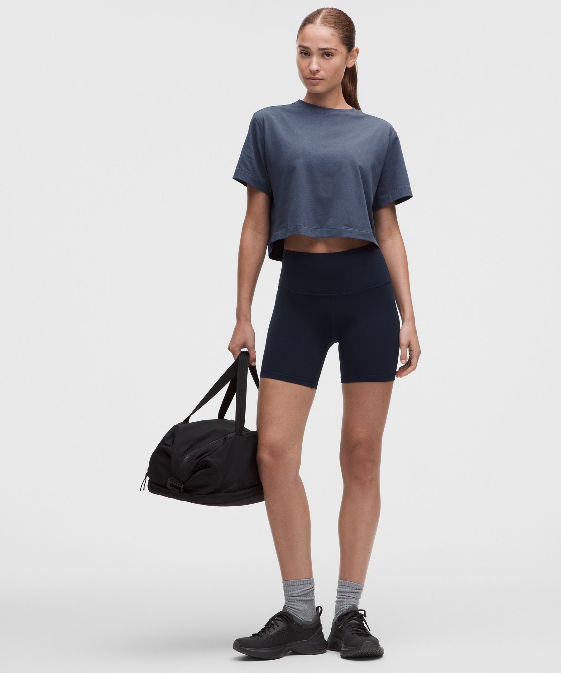 All Yours Organic Cotton Cropped T-Shirt