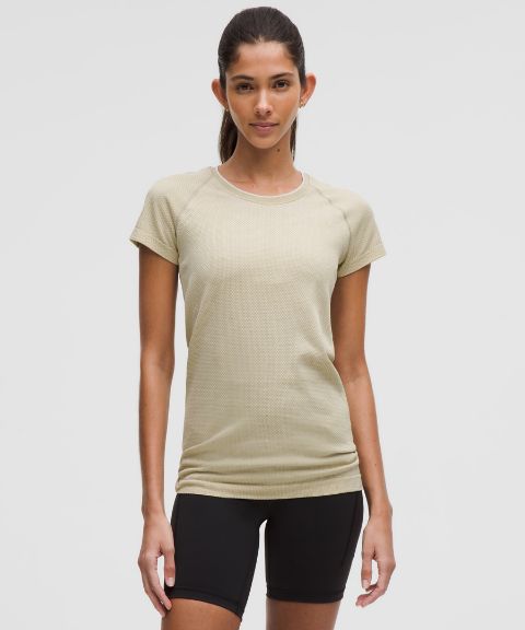 Lululemon Swiftly Tech Short-Sleeve Shirt 2.0 Hip Length *Textured Knit