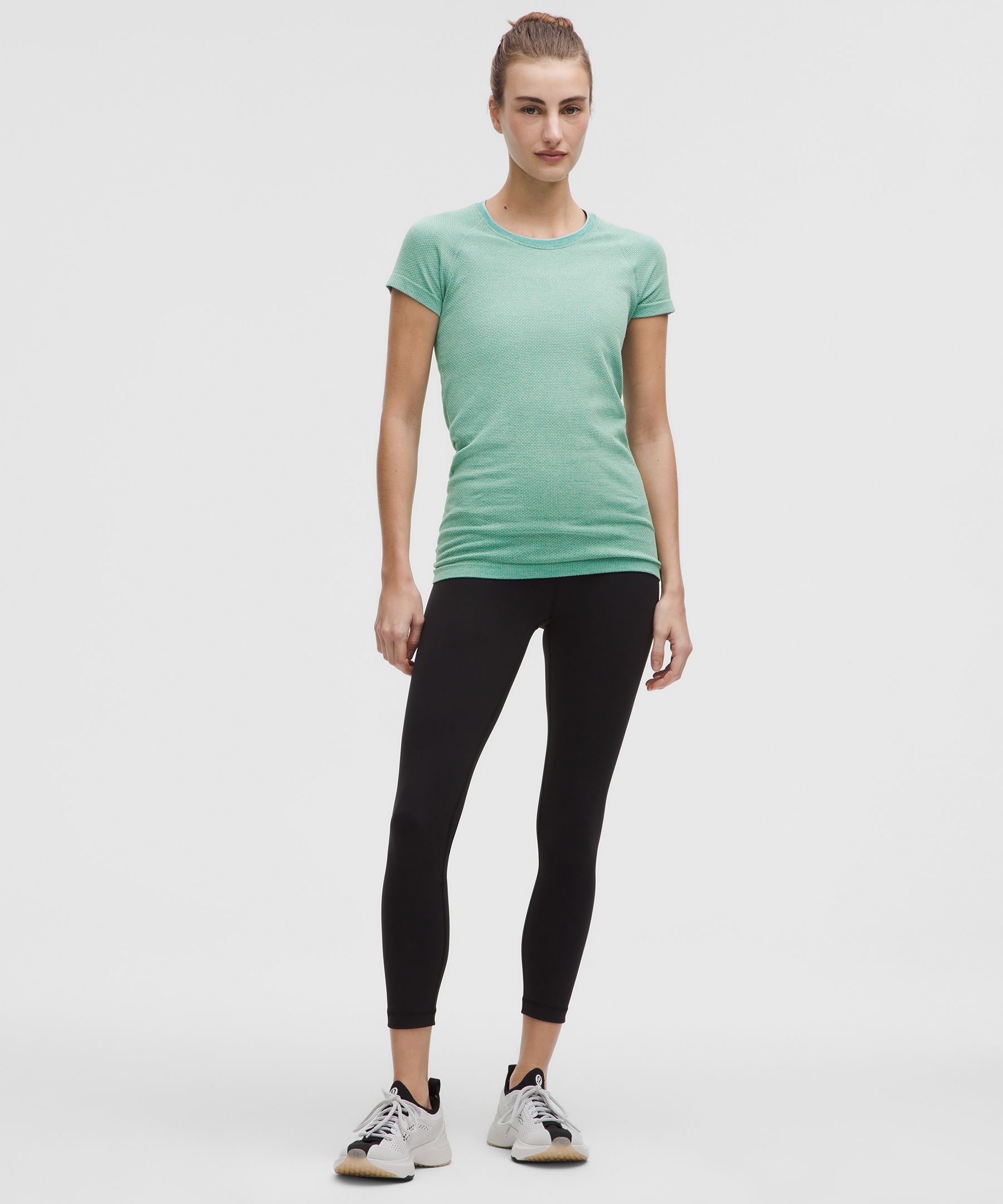 Lululemon Swiftly Tech Short-sleeve Shirt 2.0 Hip Length Textured Knit