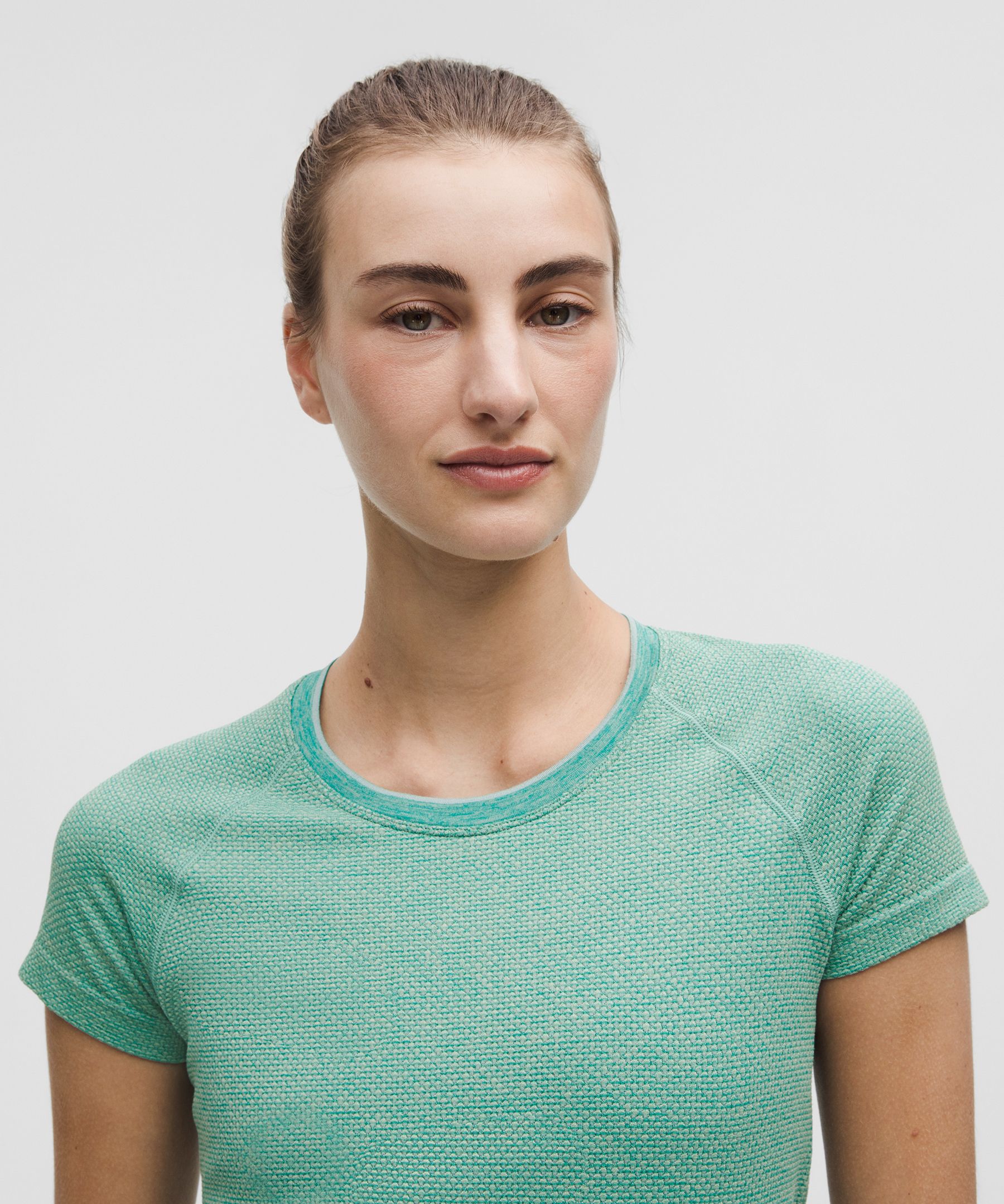 Lululemon Swiftly Tech Short-sleeve Shirt 2.0 Hip Length Textured Knit