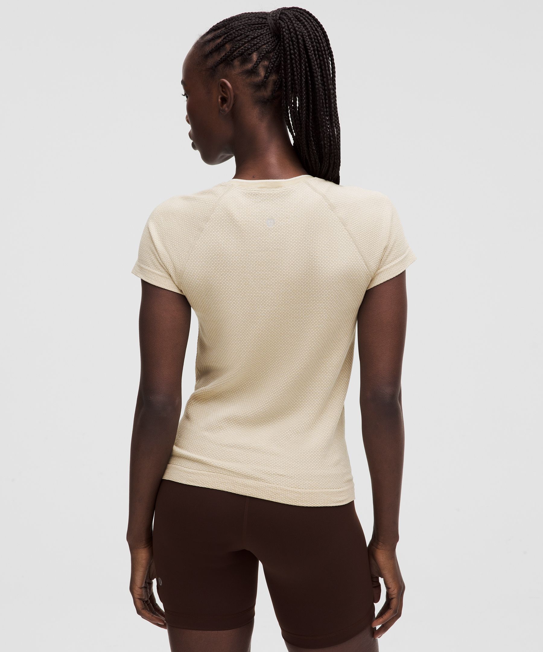 Lululemon Swiftly Tech Short-sleeve 2.0 Waist Length Textured Knit Shirt