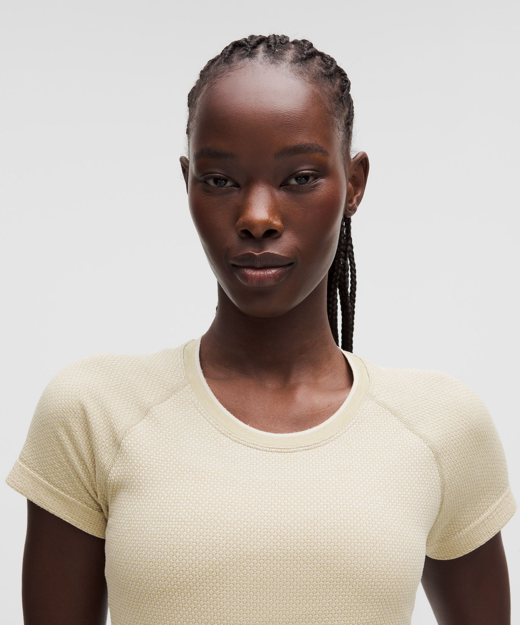 Lululemon Swiftly Tech Short-sleeve 2.0 Waist Length Textured Knit Shirt