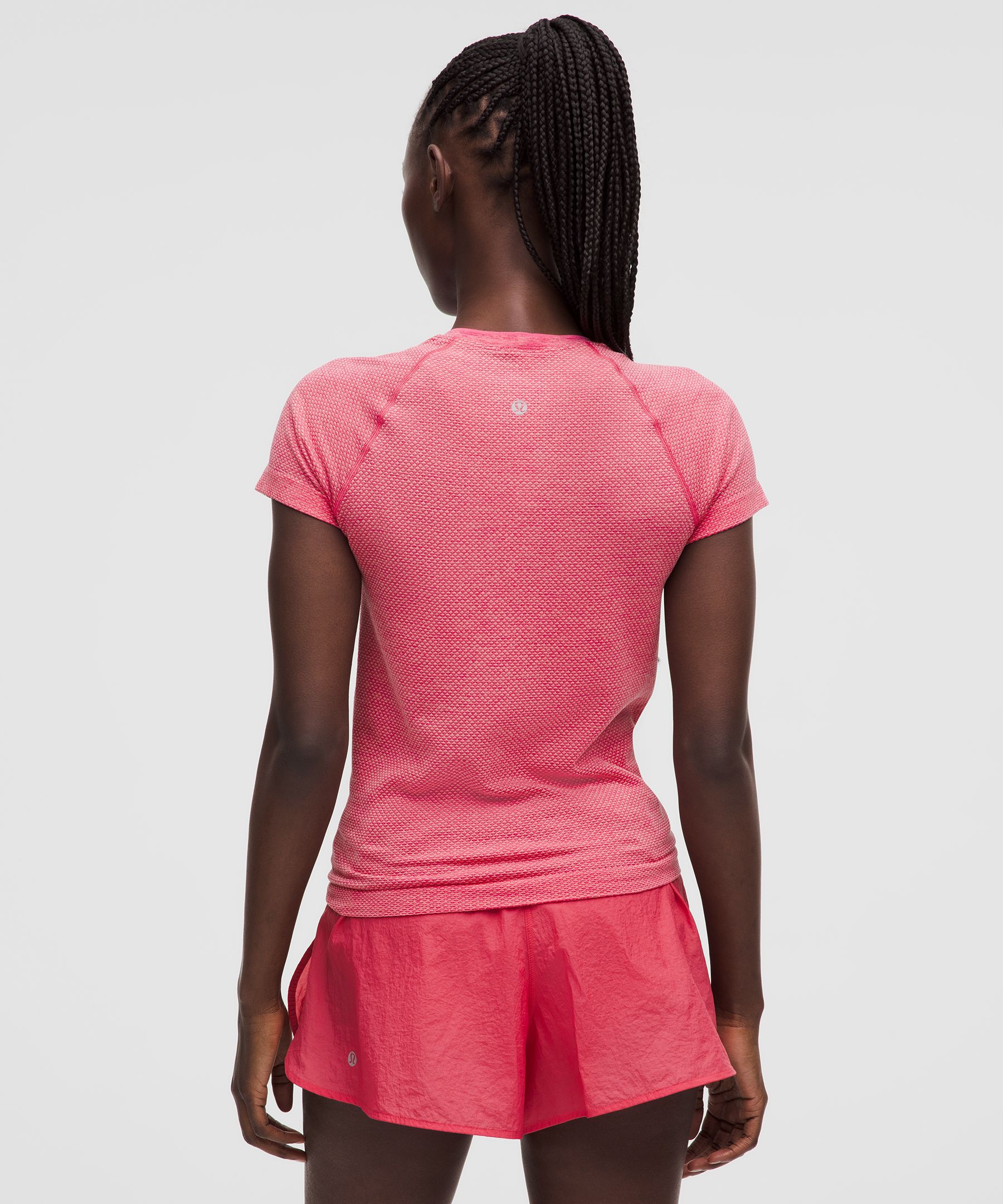Lululemon Swiftly Tech Short-sleeve 2.0 Waist Length Textured Knit Shirt