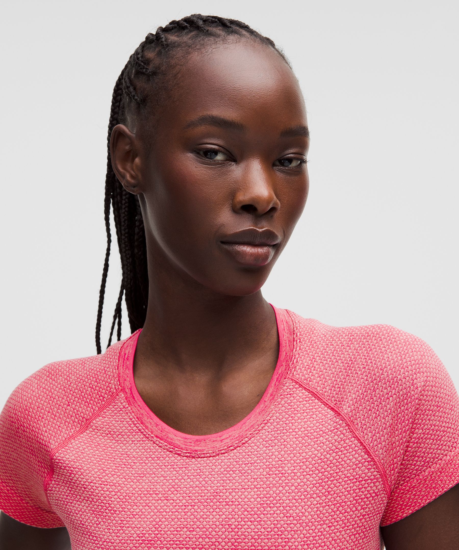 Lululemon Swiftly Tech Short-sleeve 2.0 Waist Length Textured Knit Shirt