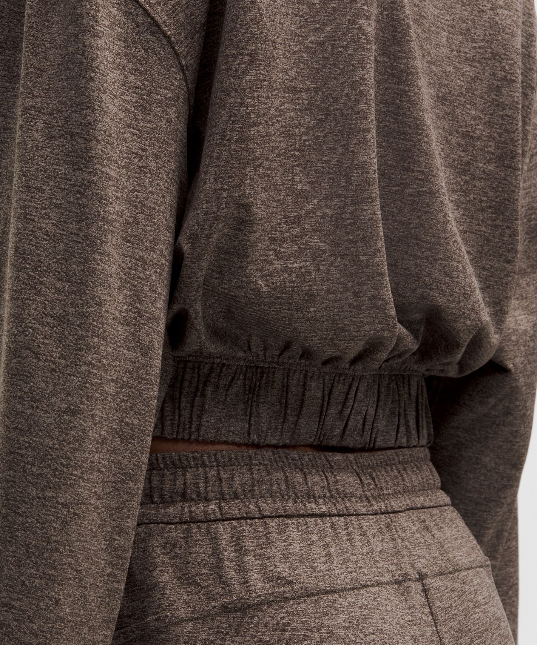 Lululemon Soft Jersey Relaxed Cinchable Crewneck Long-sleeve Shirt