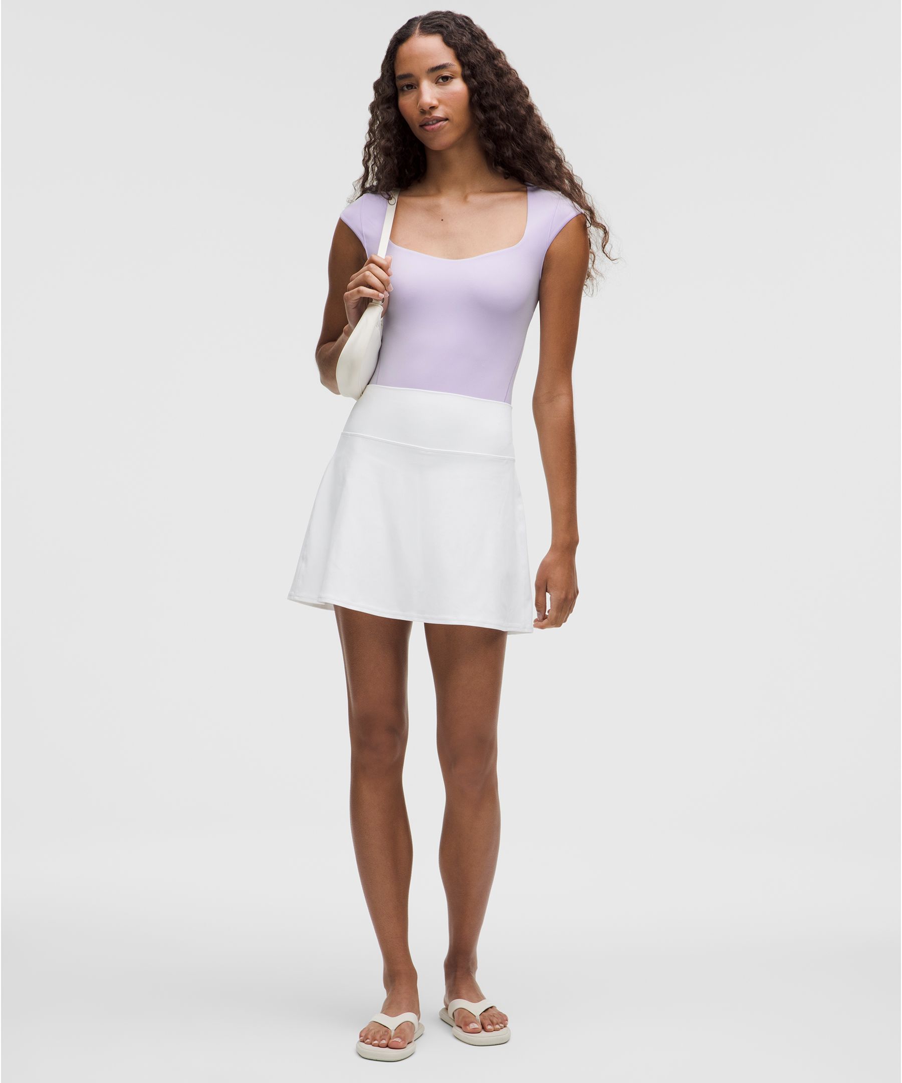 Lululemon Wundermost Bodysuit - Ultra-soft Nulu Sweetheart Cap-sleeve Thong Bodysuit