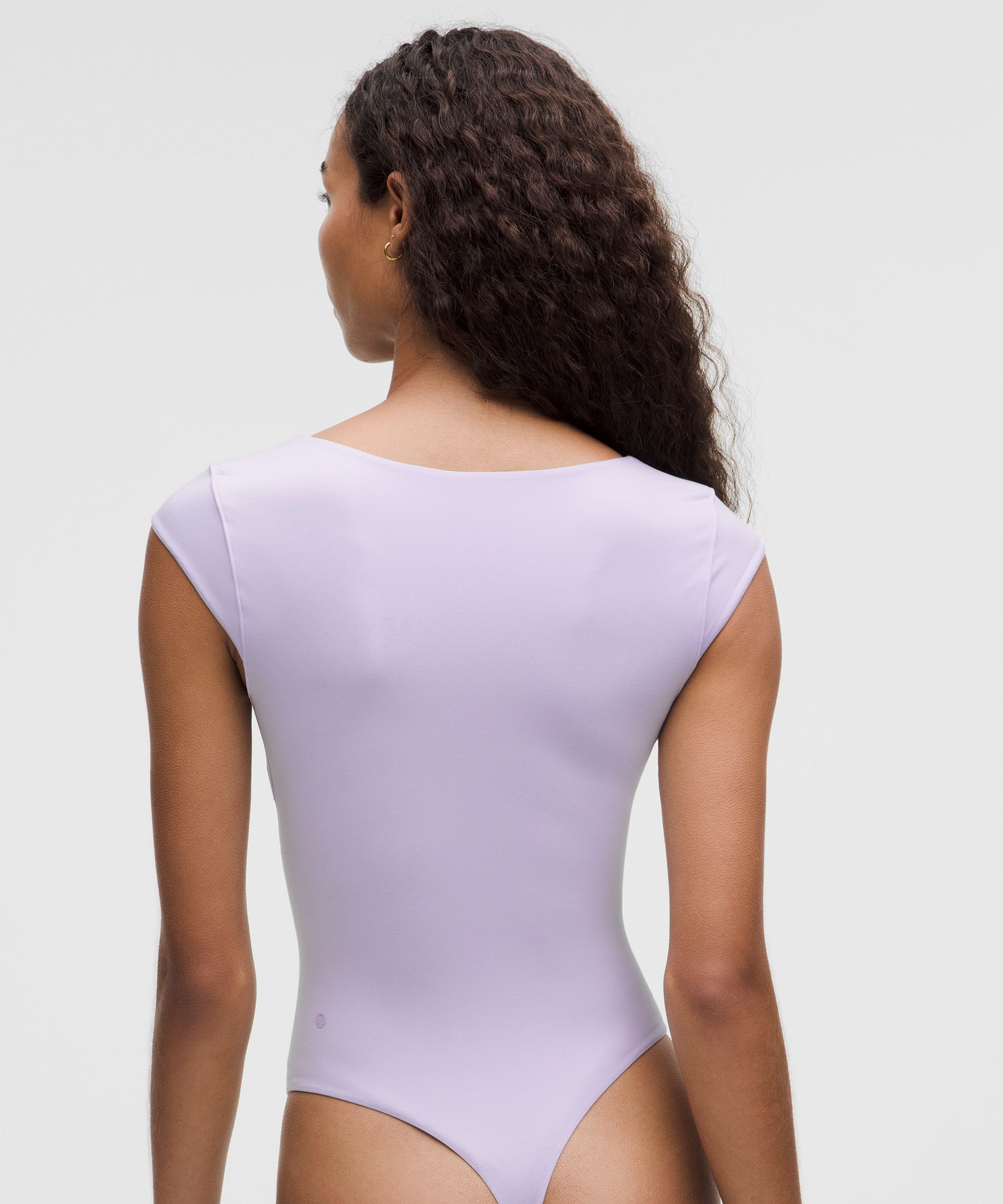 Lululemon Wundermost Bodysuit - Ultra-soft Nulu Sweetheart Cap-sleeve Thong Bodysuit