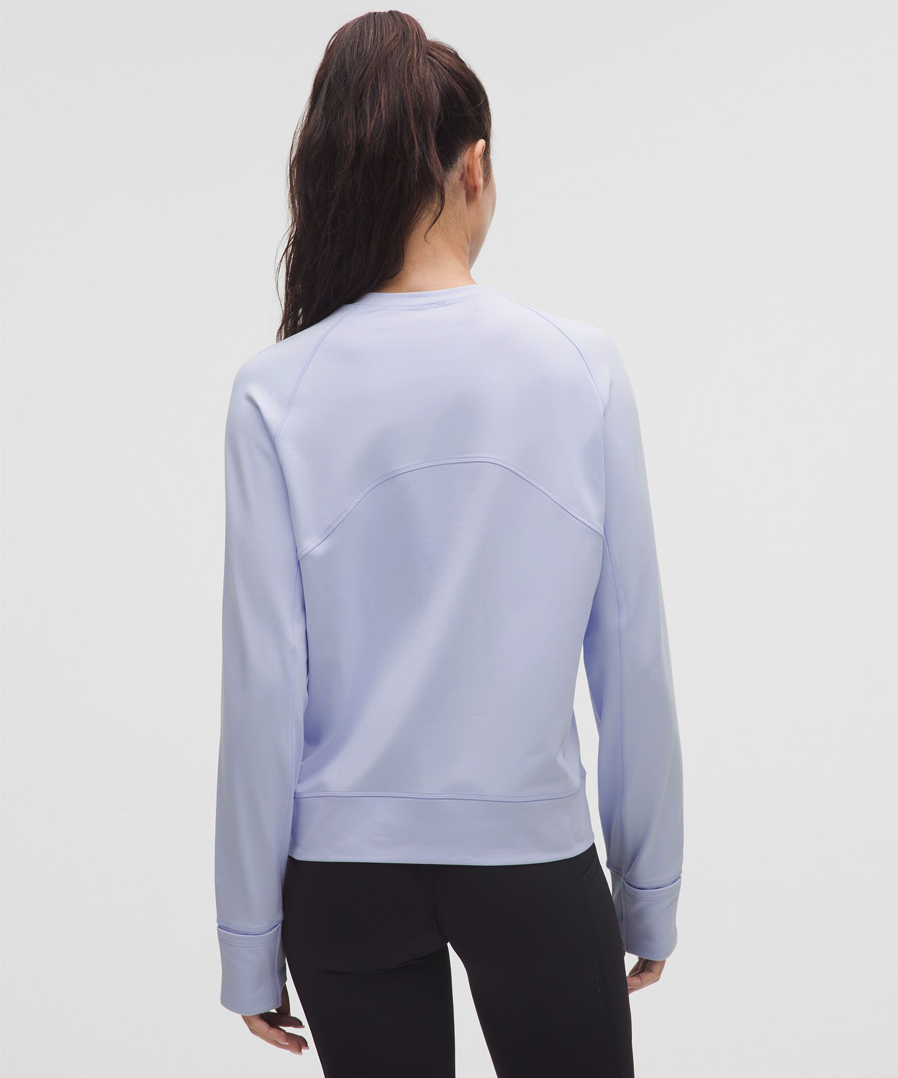 Lululemon It's Rulu Fleece Long-sleeve Shirt In Blue