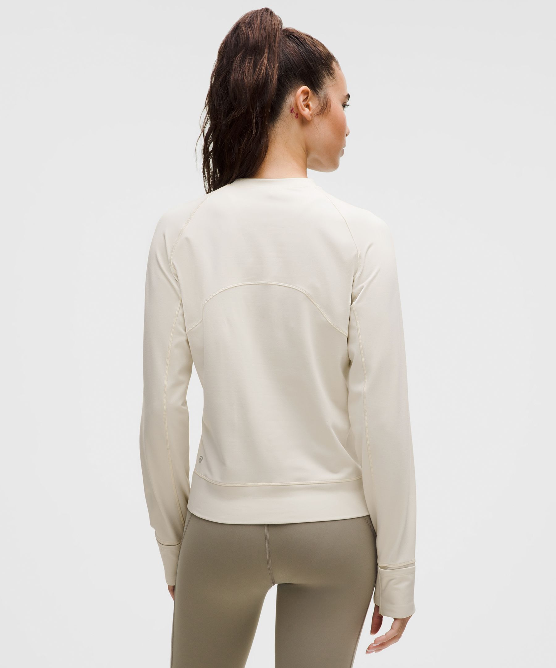 Lululemon It's Rulu Fleece Long-sleeve Shirt In Neutral