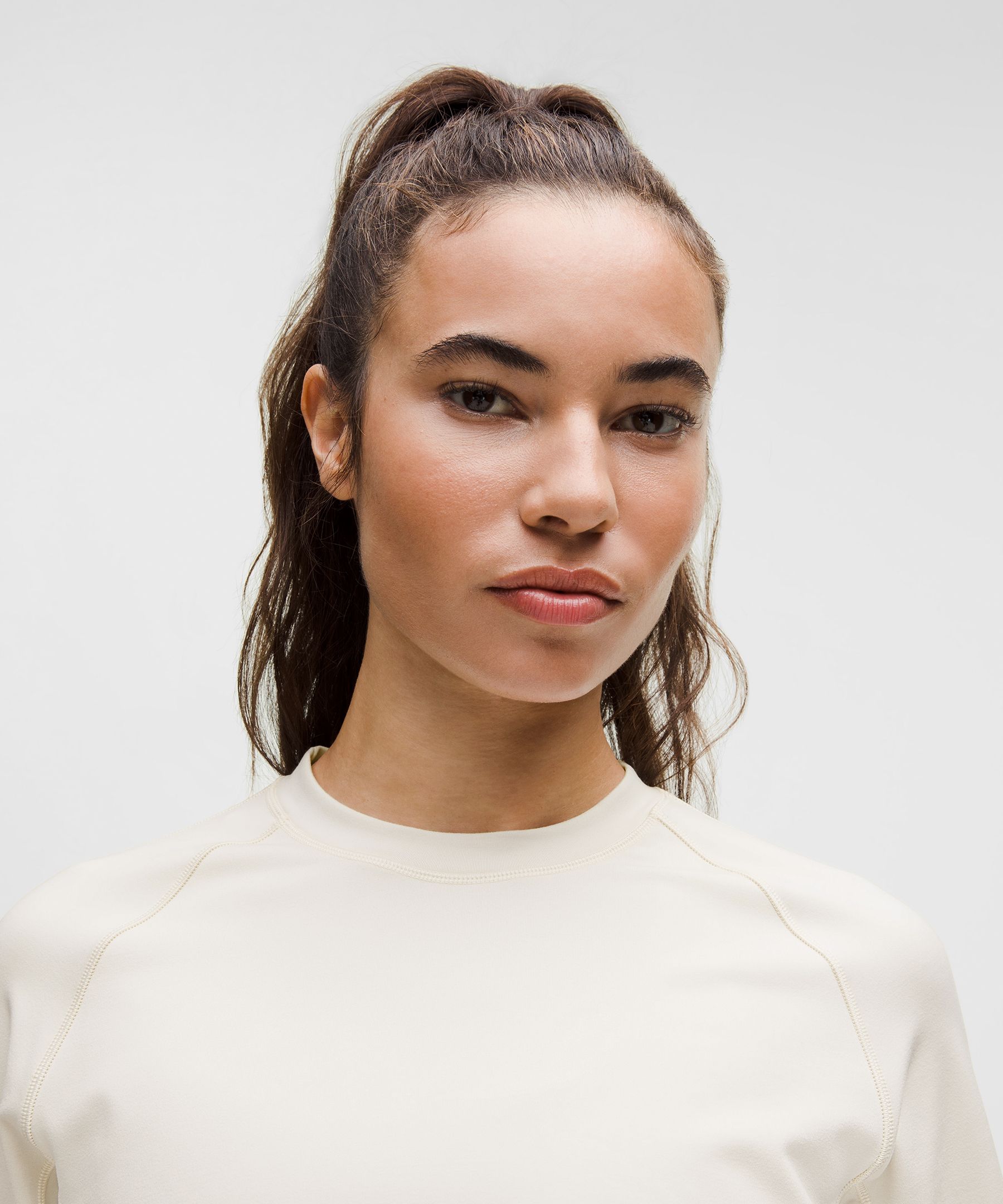 Lululemon It's Rulu Fleece Long-sleeve Shirt In Neutral