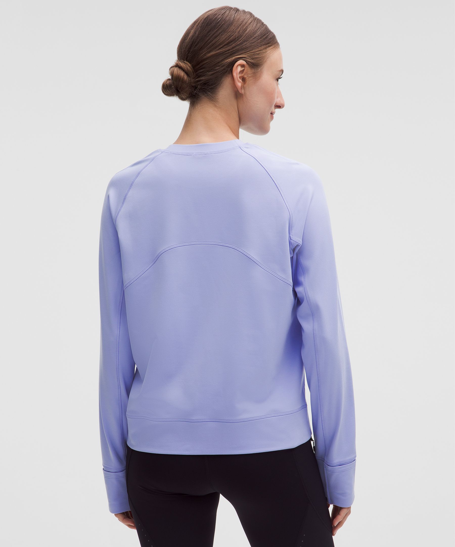 Lululemon It's Rulu Fleece Long-sleeve Shirt In Blue
