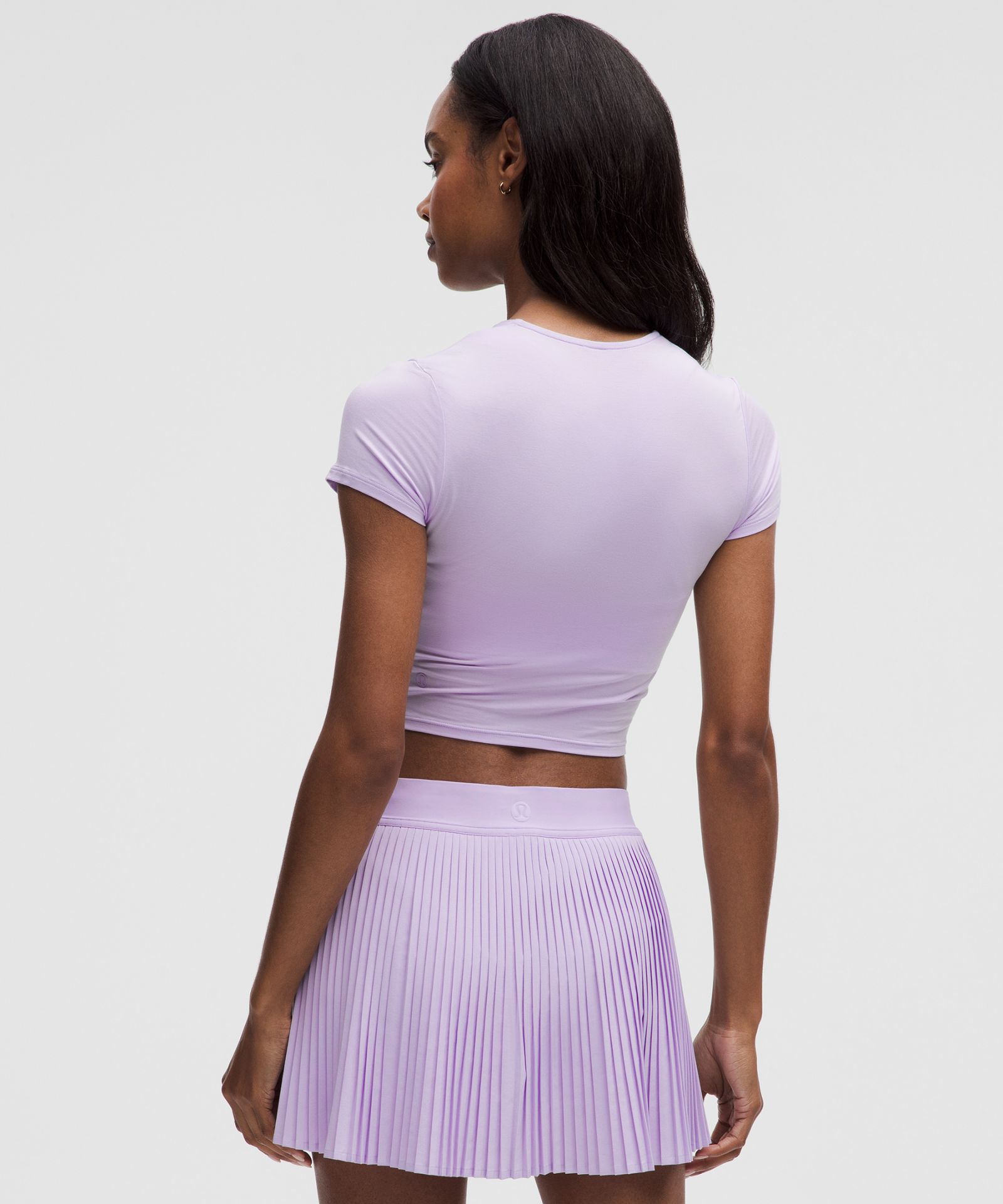 Lululemon Modal-Silk Twist-Front Cropped T-Shirt — фото 3