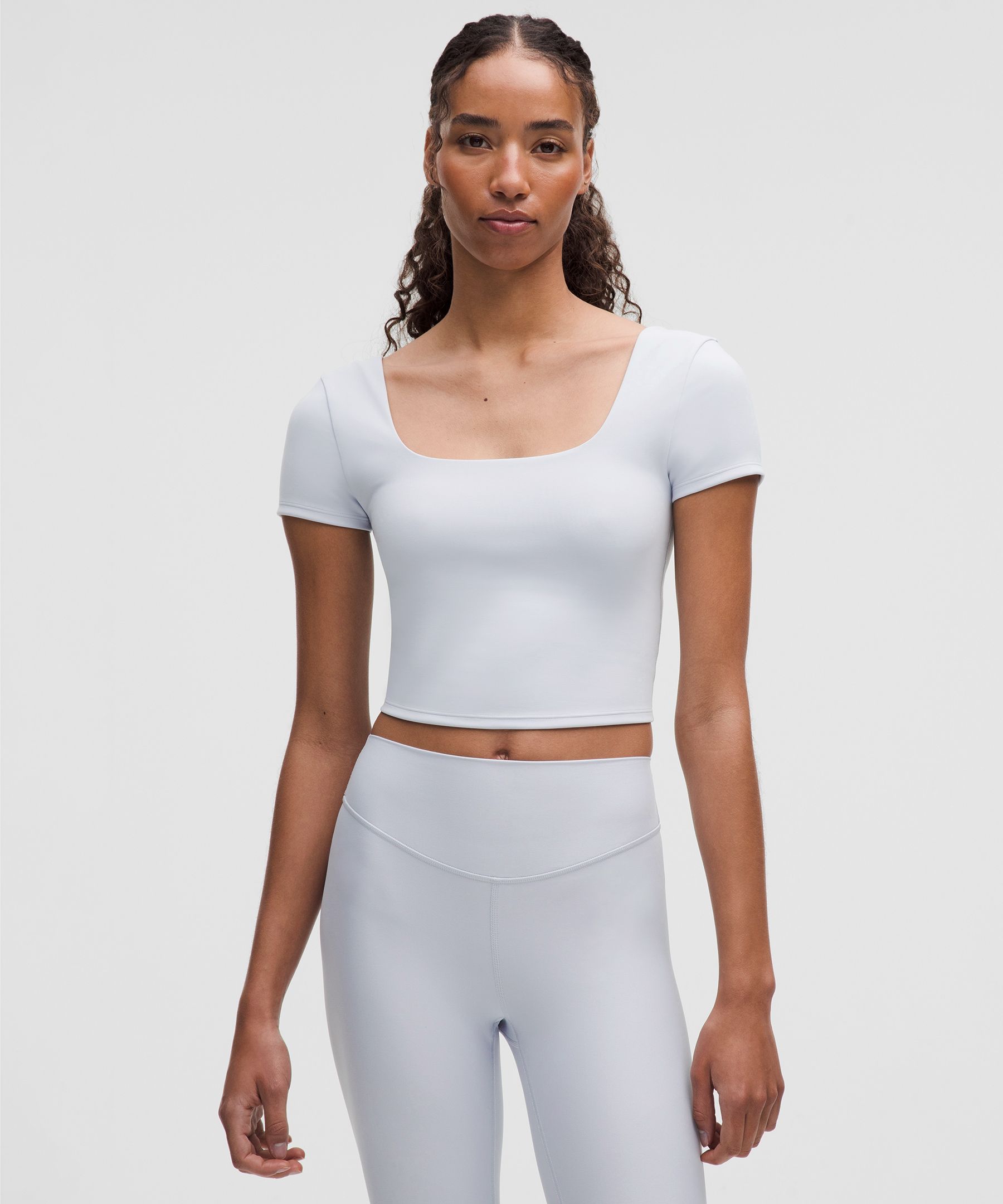 Wunder Under SmoothCover Square-Neck T-Shirt
