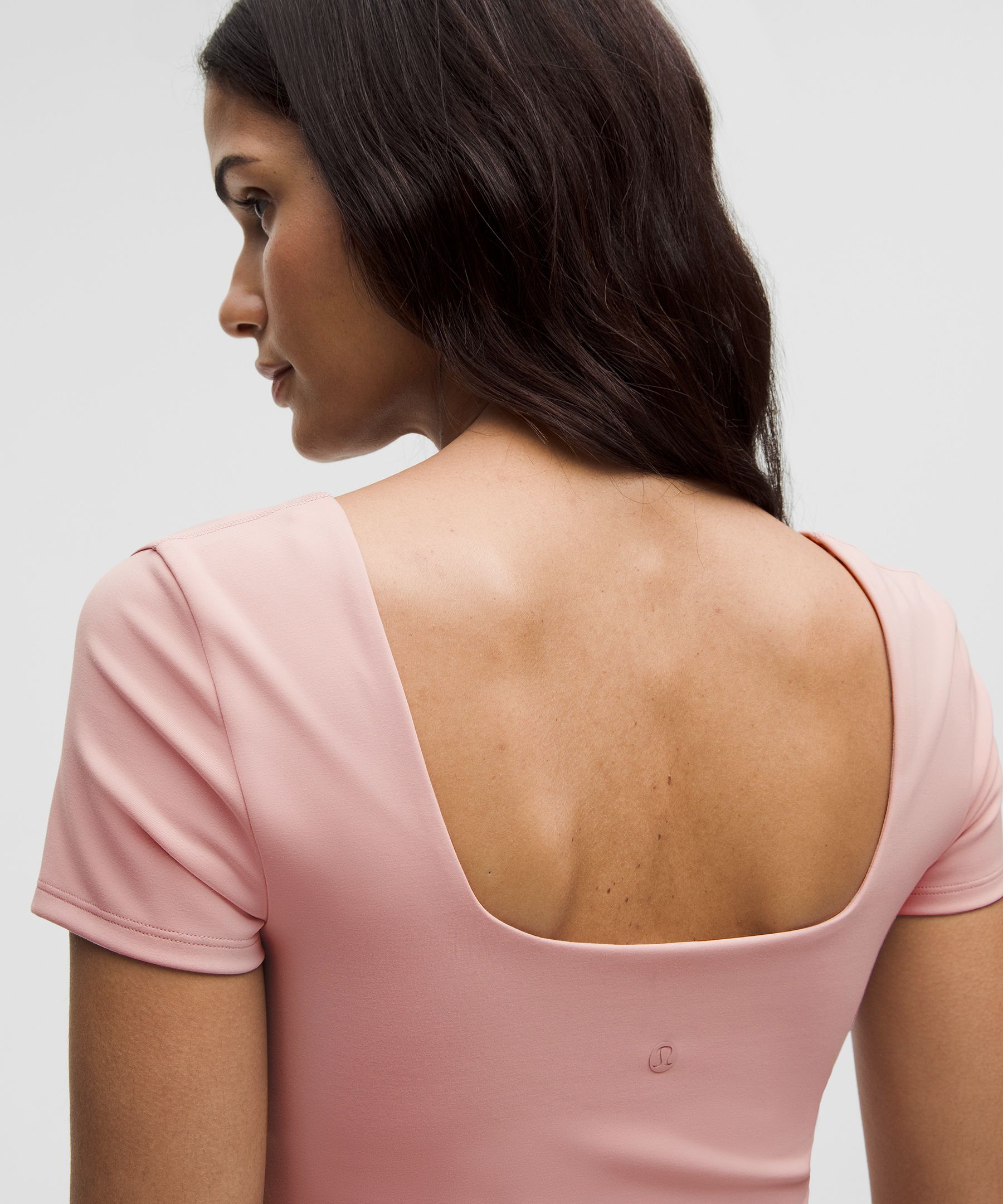 Lululemon Wunder Under Smoothcover Square-neck T-shirt
