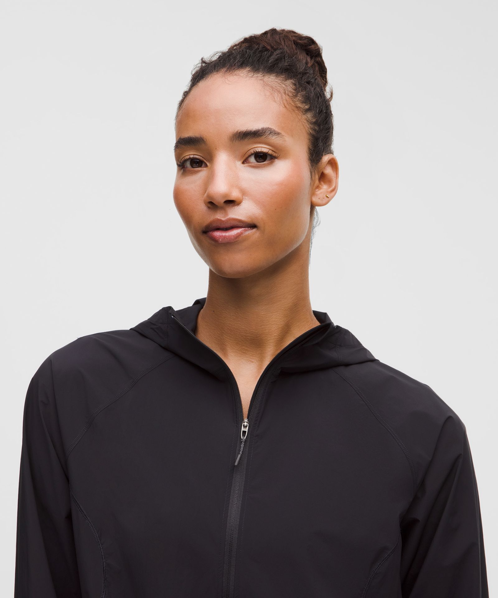Женская полупрозрачная куртка Lululemon с капюшоном — фото 4