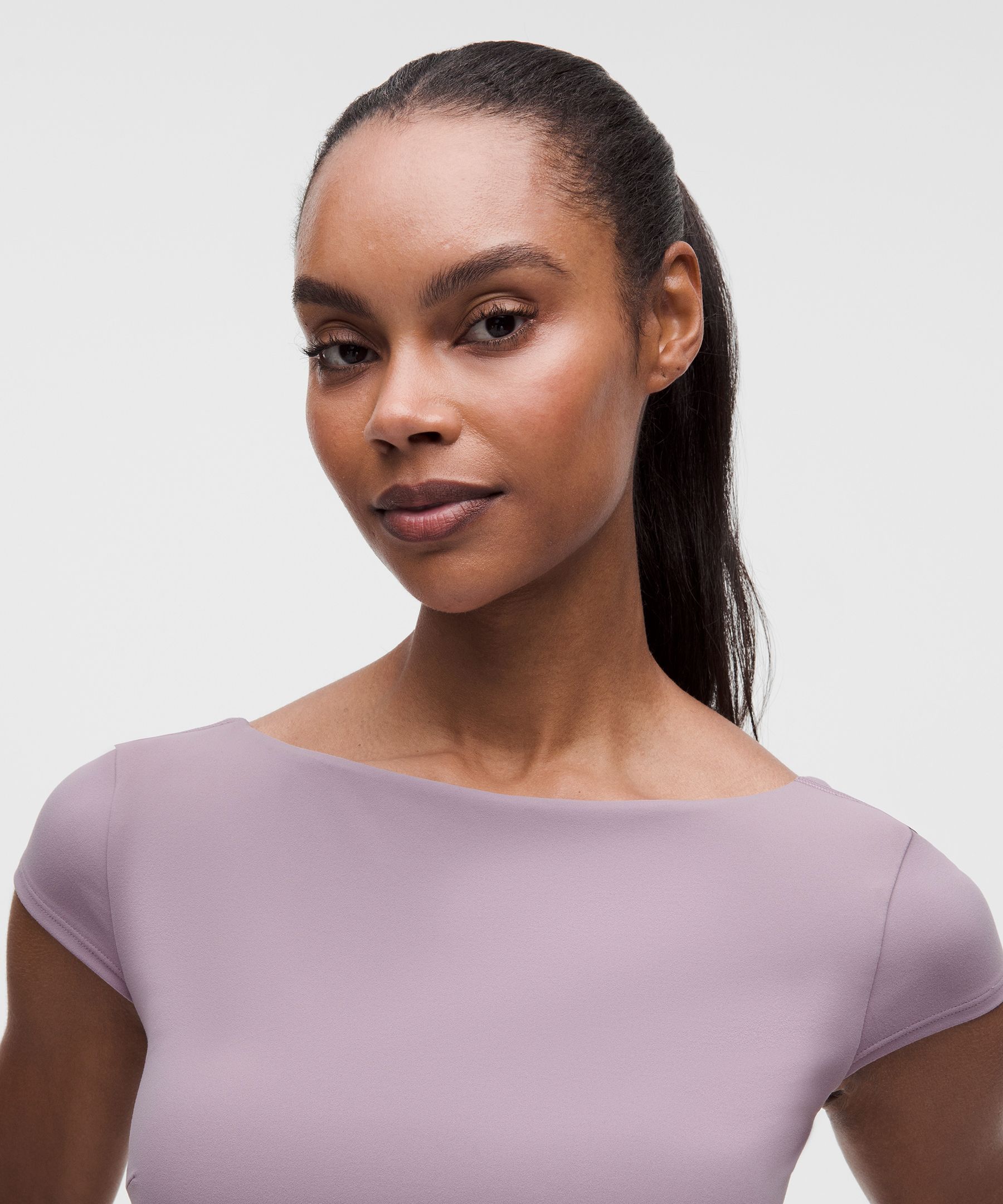 lululemon Align&trade; Scoop-Back Short-Sleeve Shirt *B&ndash;D Cups
