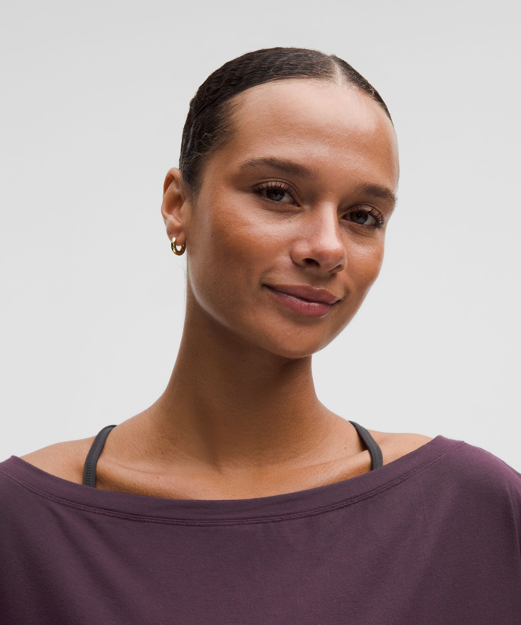 BeCalm Oversized Boatneck Long-Sleeve Shirt | Women's Hoodies & Sweatshirts