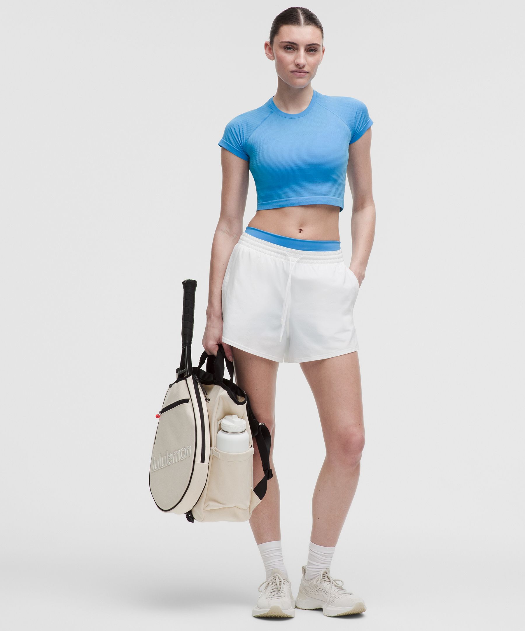 Swiftly Tech Cropped Short-Sleeve Shirt 2.0