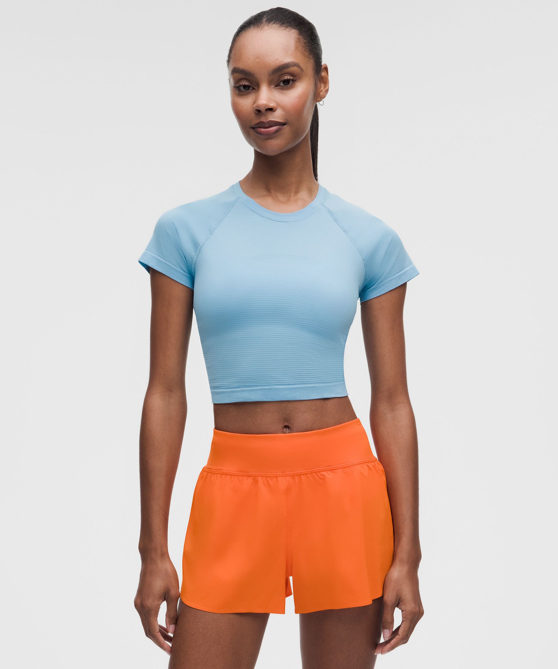 Swiftly Tech Cropped Short-Sleeve Shirt 2.0 | Lululemon EU