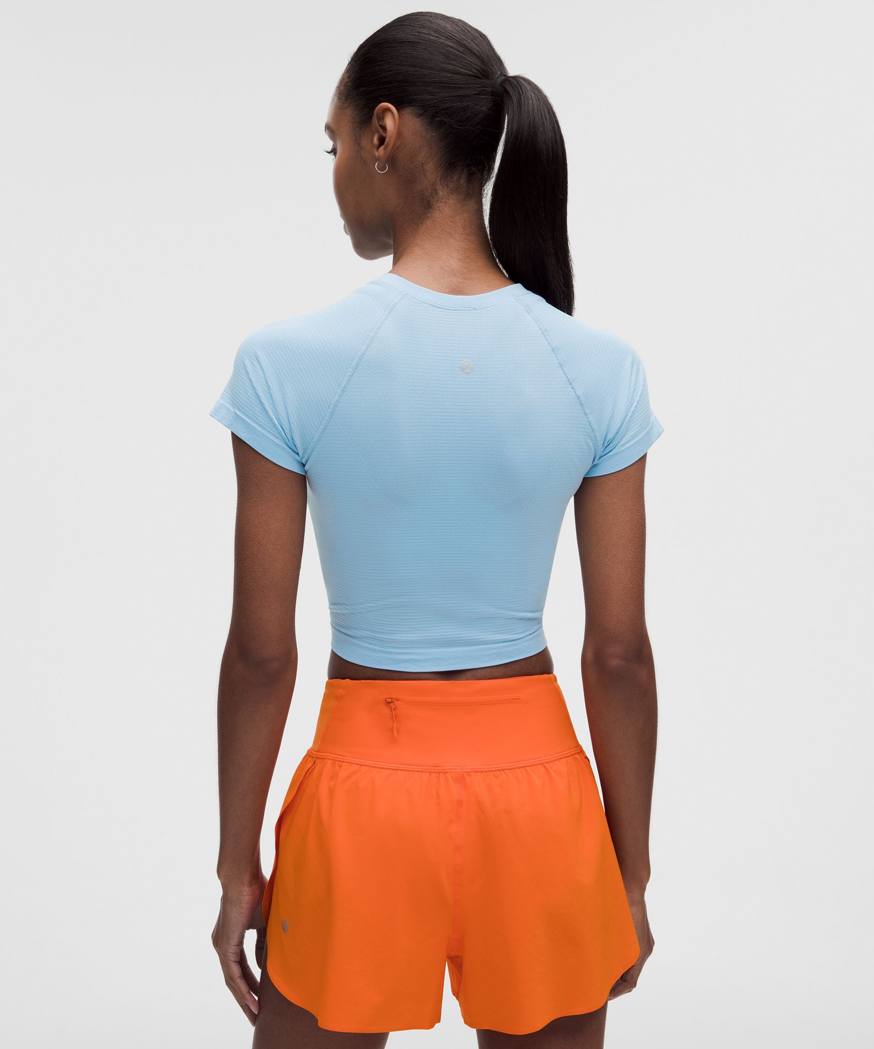 Swiftly Tech Cropped Short-Sleeve Shirt 2.0