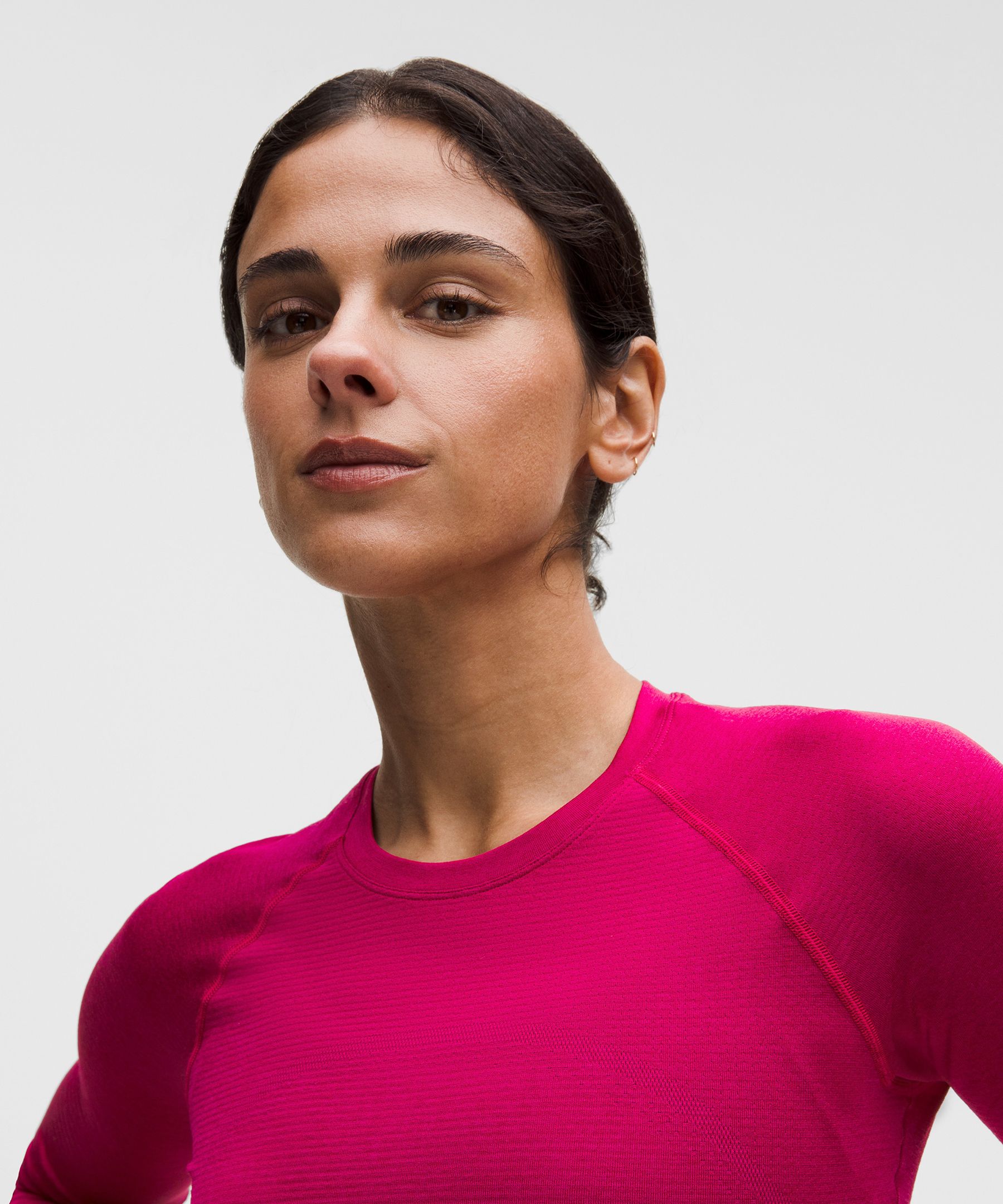 Lululemon Swiftly Tech Cropped Long-sleeve Shirt 2.0