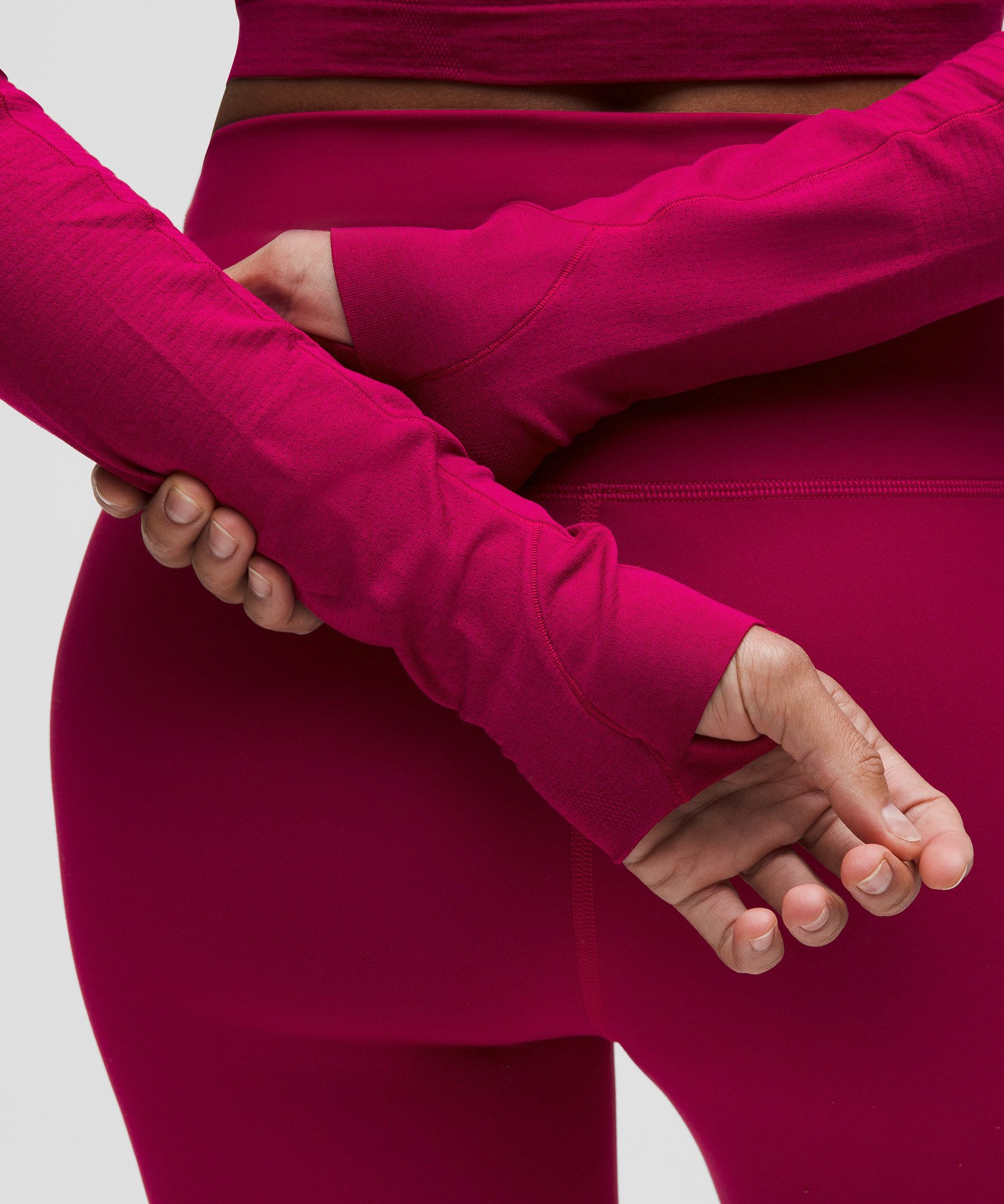 Lululemon Swiftly Tech Cropped Long-sleeve Shirt 2.0