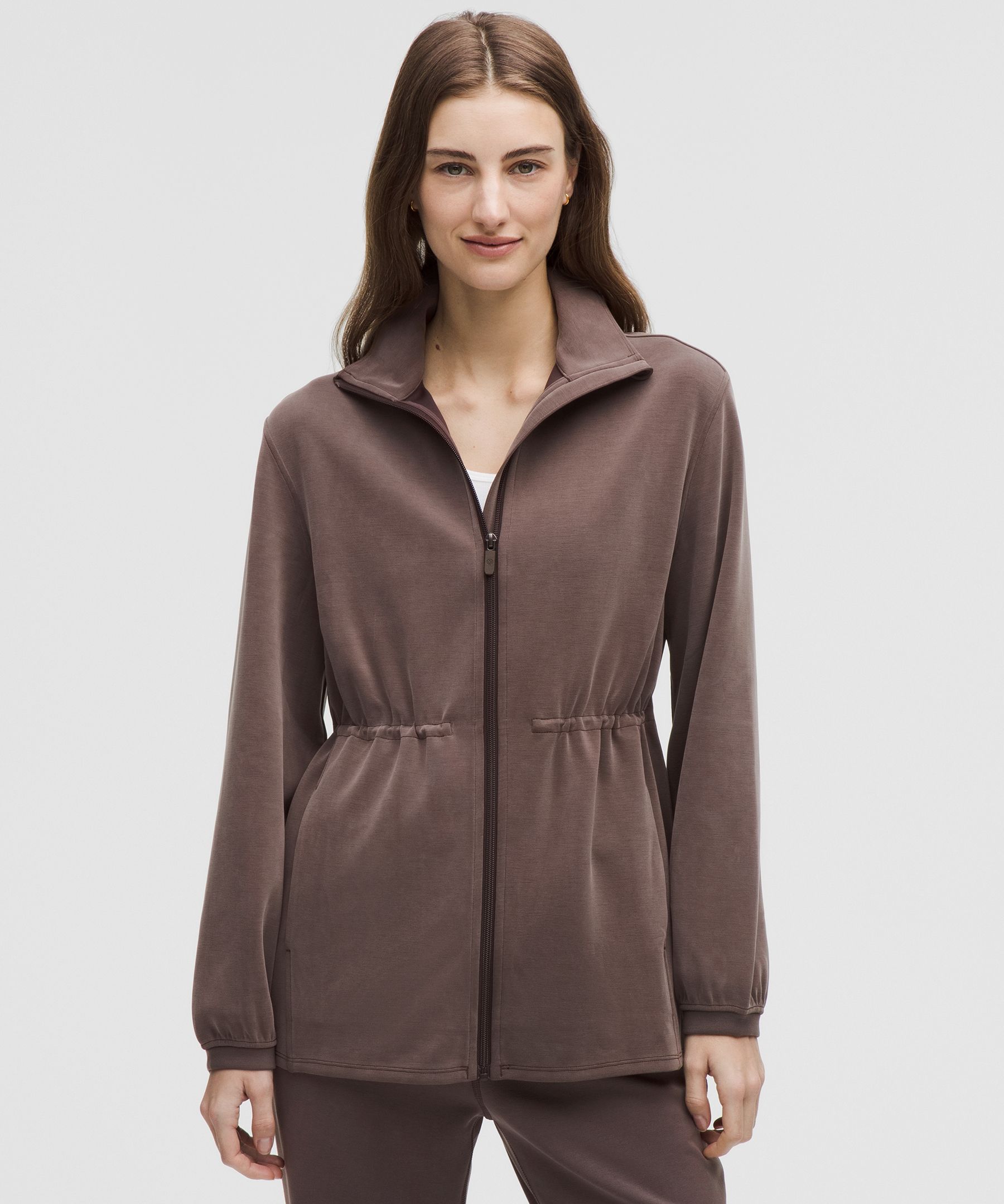 Softstreme Cinch-Waist Full-Zip Jacket