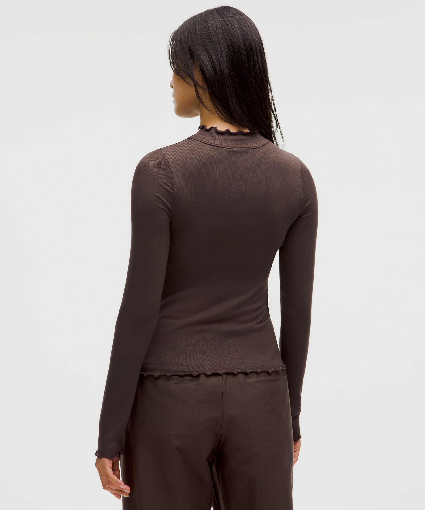 LULULEMON HOLD TIGHT LETTUCE-EDGE TURTLENECK 