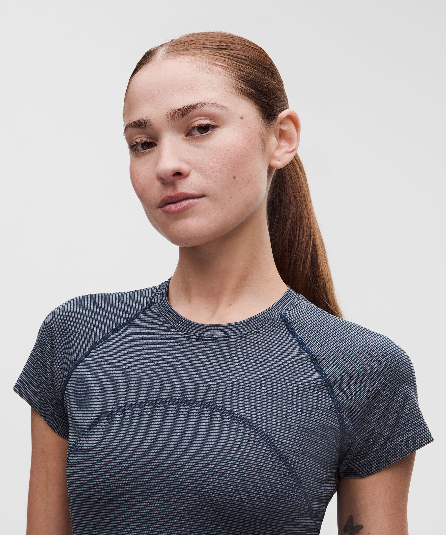 Swiftly Tech Cropped Short-Sleeve Shirt 2.0