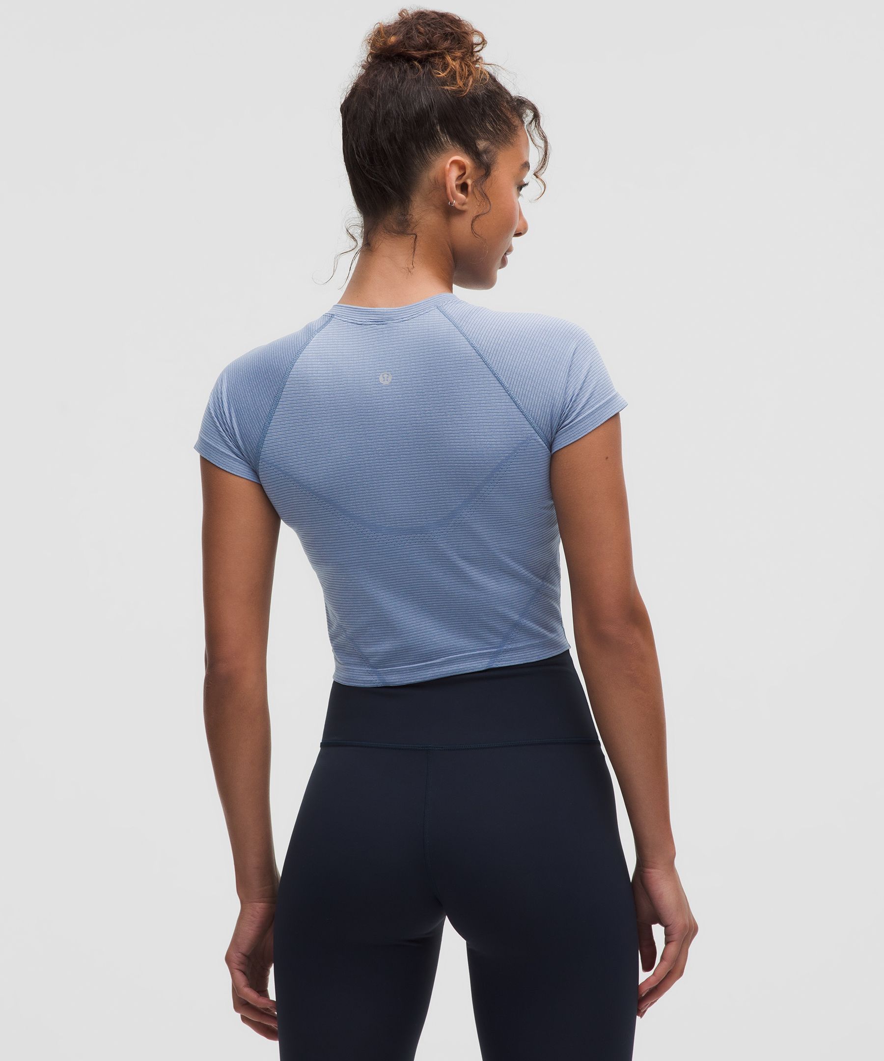 Lululemon Swiftly Tech Cropped Short-sleeve Shirt 2.0