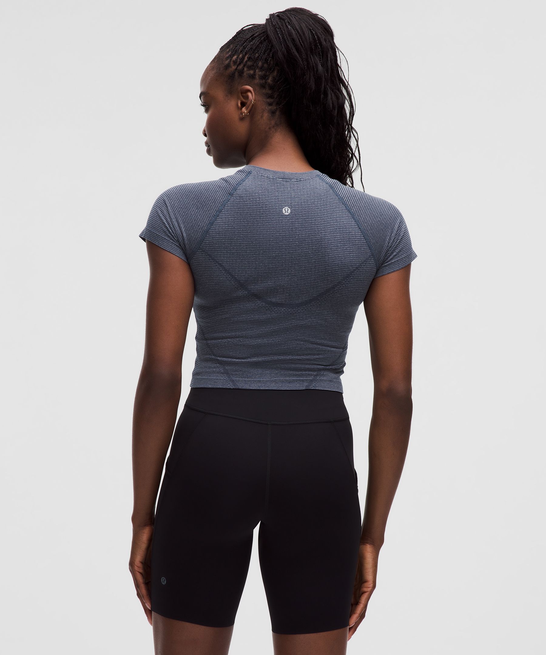 Swiftly Tech Cropped Short-Sleeve Shirt 2.0 | Women's Short Sleeve Shirts & Tee's