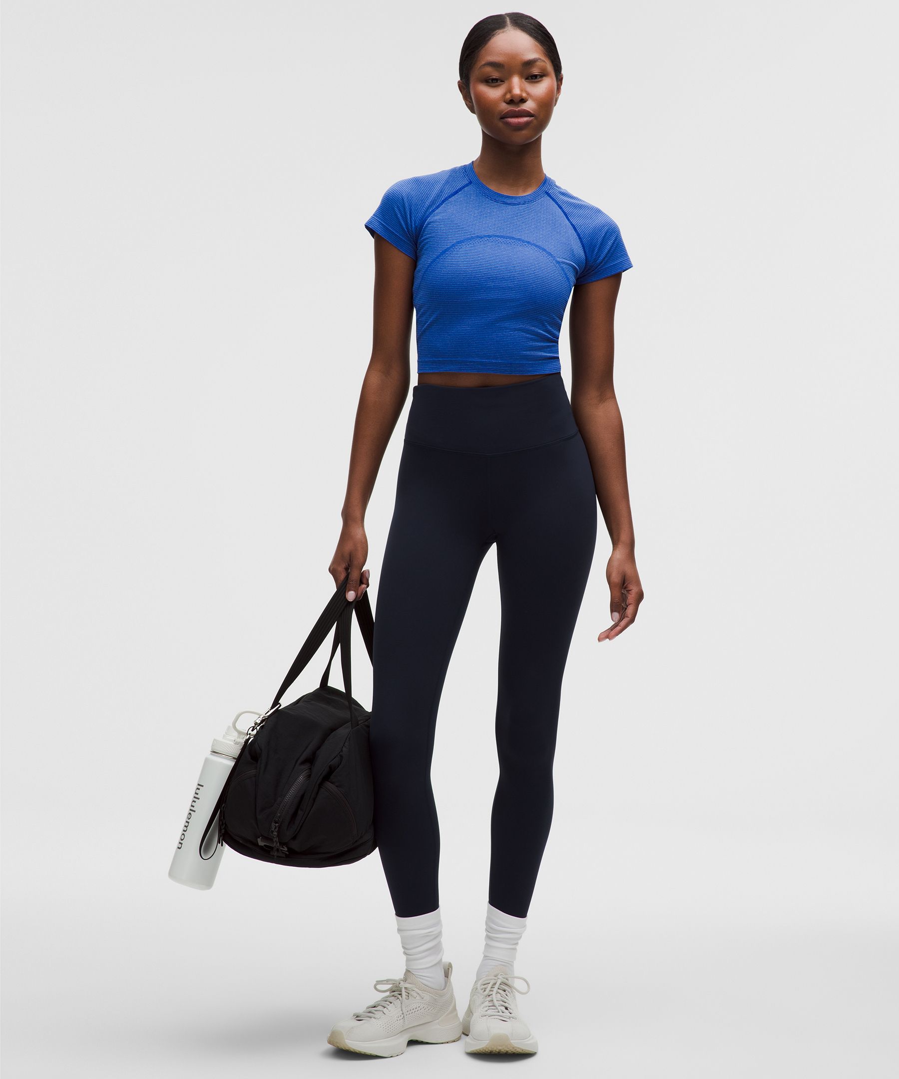 Swiftly Tech Cropped Short-Sleeve Shirt 2.0