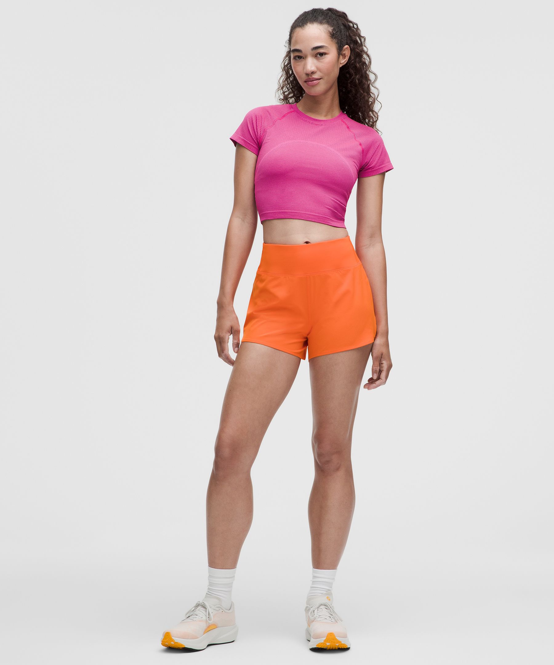 Swiftly Tech Cropped Short-Sleeve Shirt 2.0