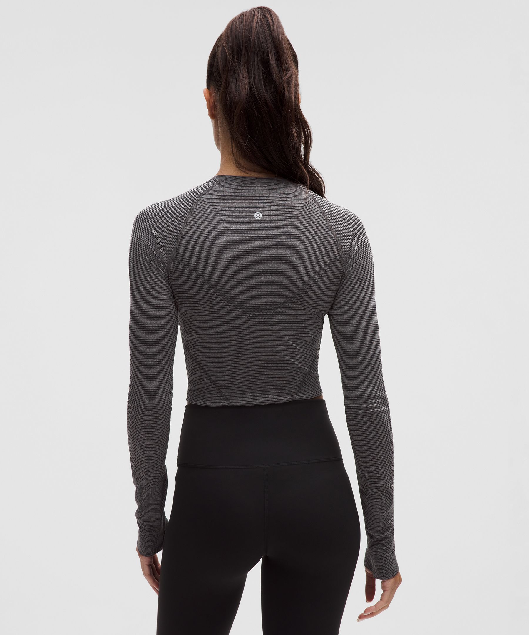 Lululemon Swiftly Tech Cropped Long-sleeve Shirt 2.0