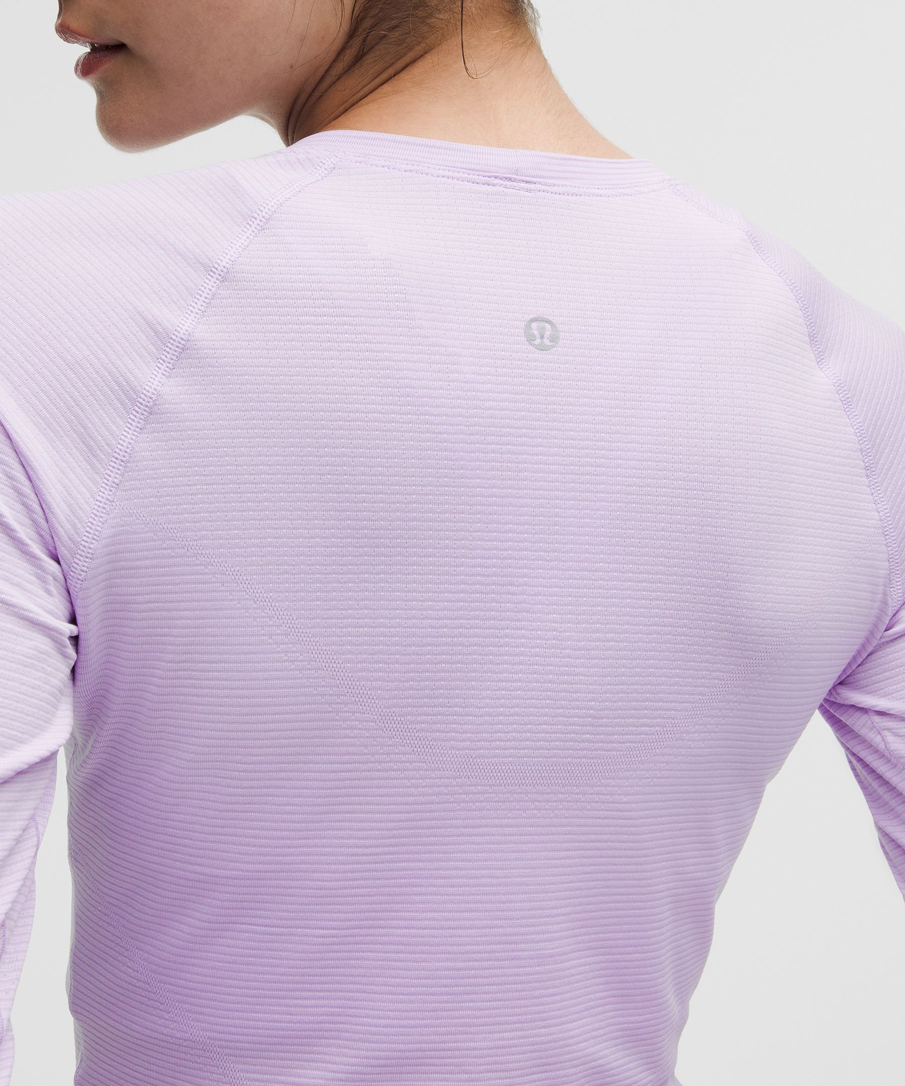 Lululemon Swiftly Tech Cropped Long-sleeve Shirt 2.0