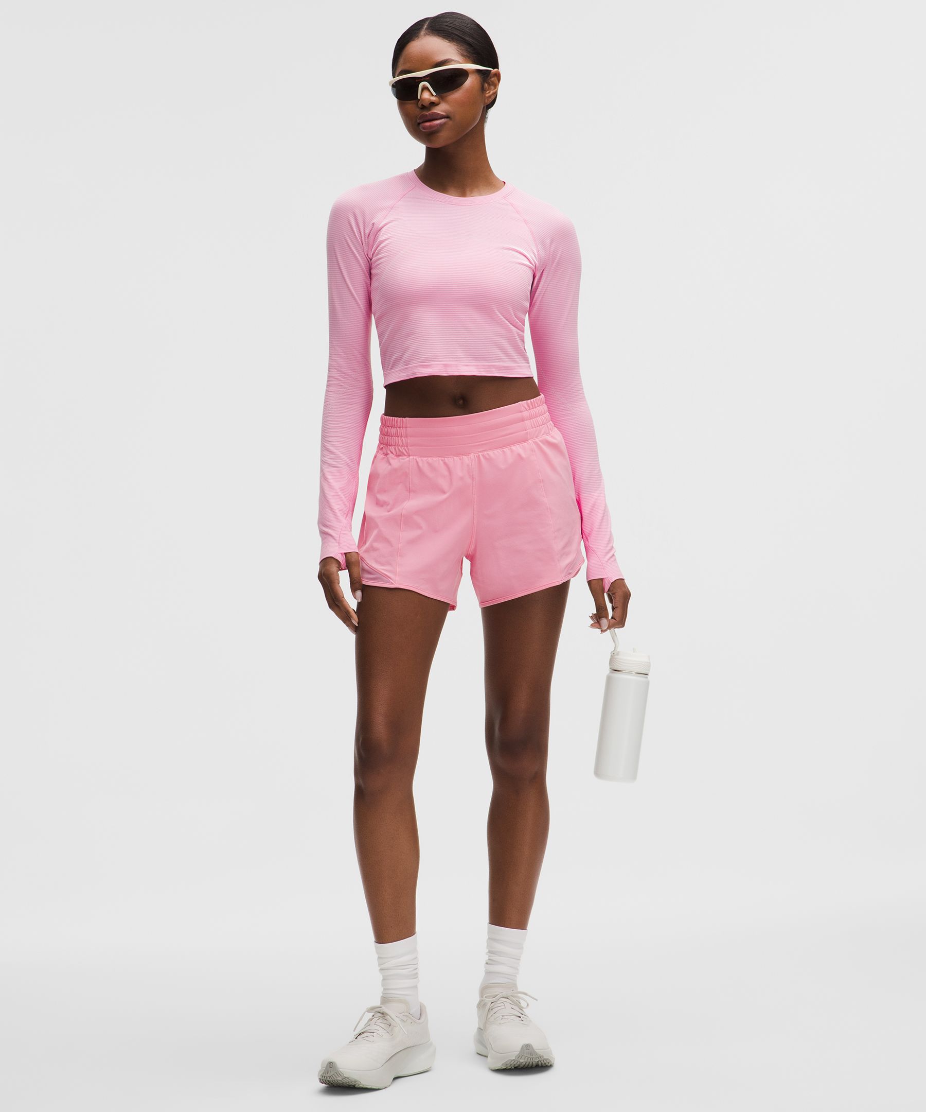 Swiftly Tech Cropped Long-Sleeve Shirt 2.0