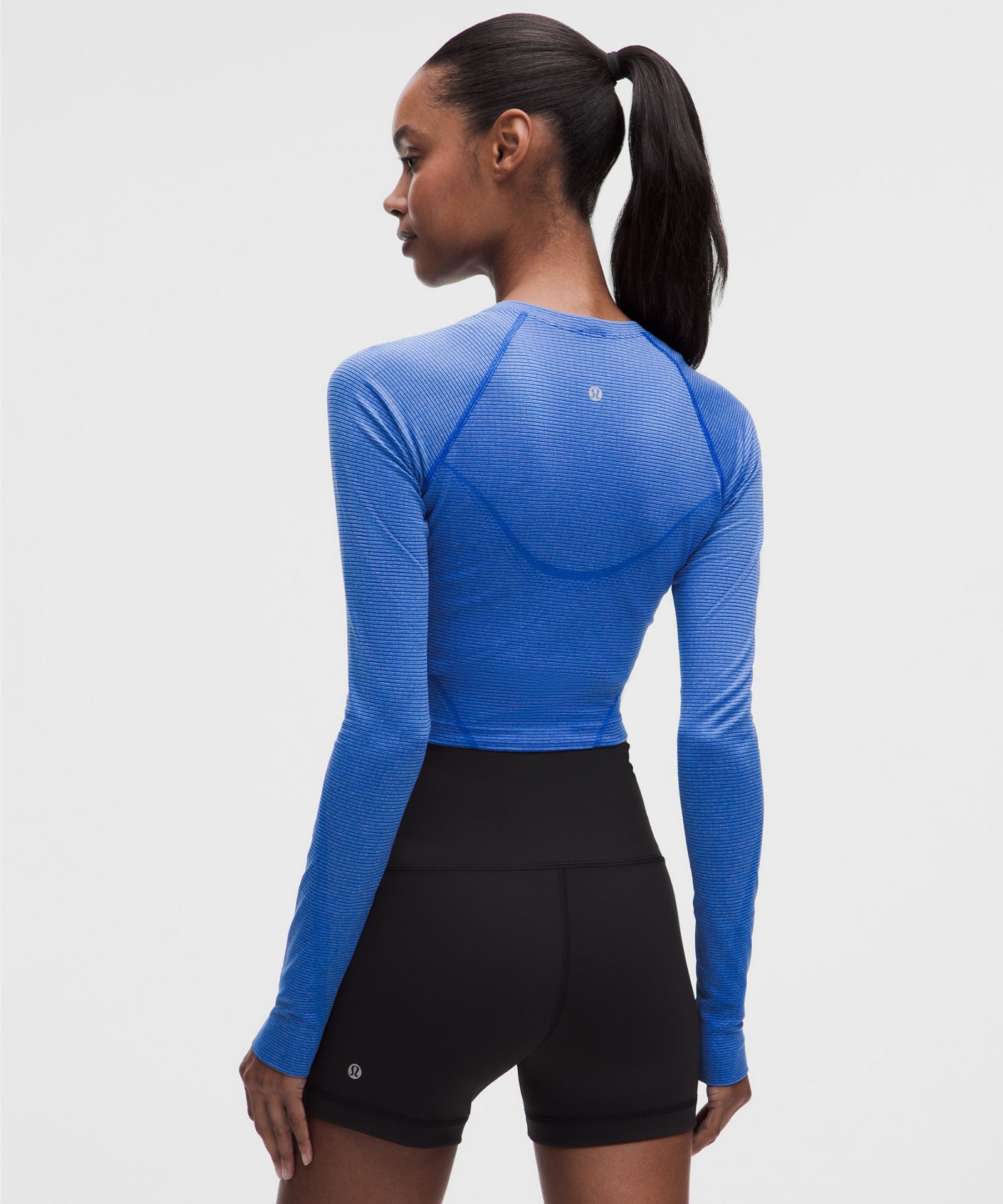 Женский укороченный лонгслив Lululemon Swiftly Tech 2.0 — фото 3