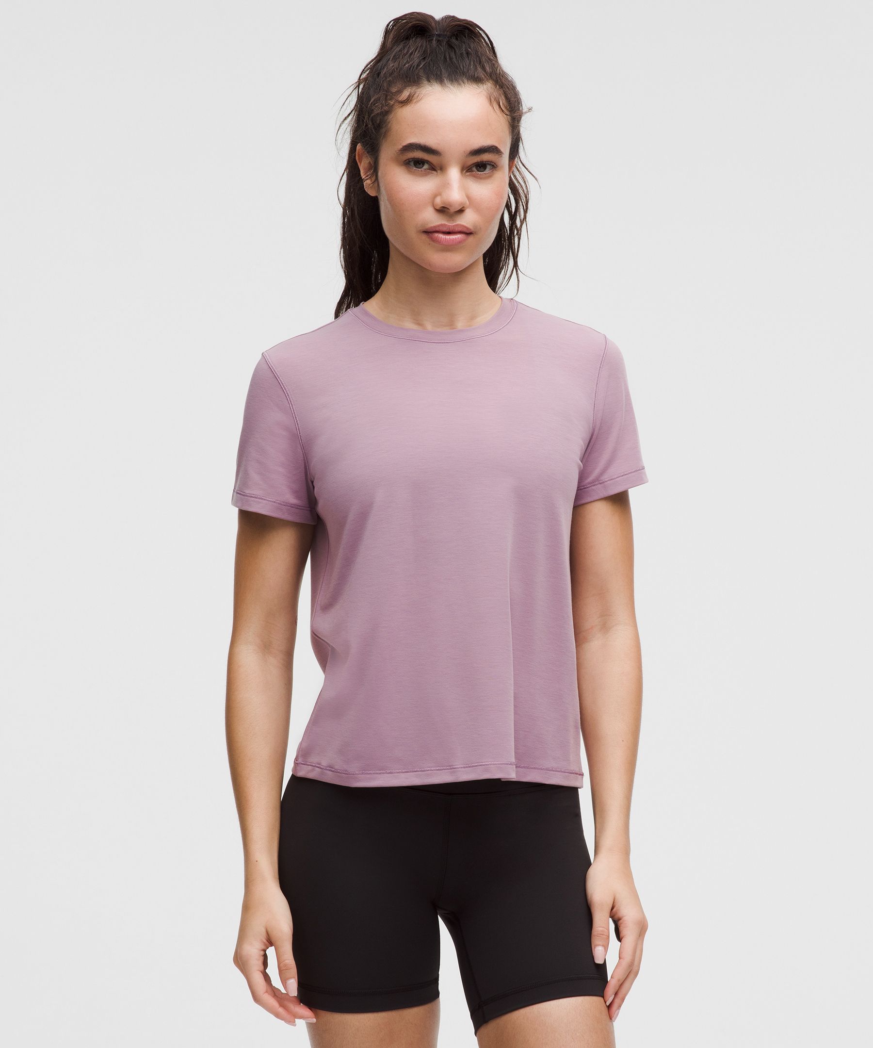 Jersey Training Classic-Fit Short-Sleeve Shirt - Purple