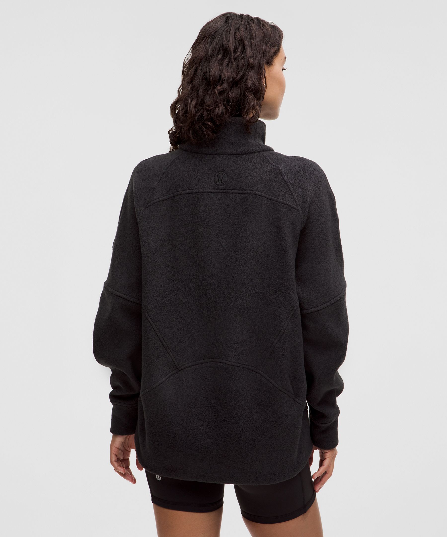 Top Lululemon Fleece Funnel Neck Scuba