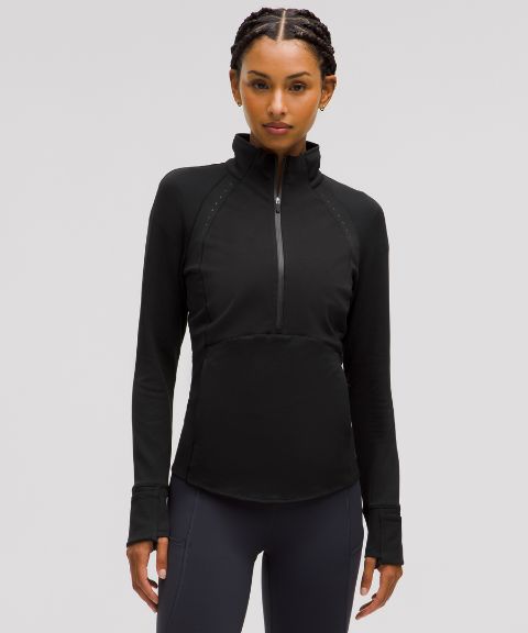 Женская беговая куртка Lululemon Cold Weather на молнии