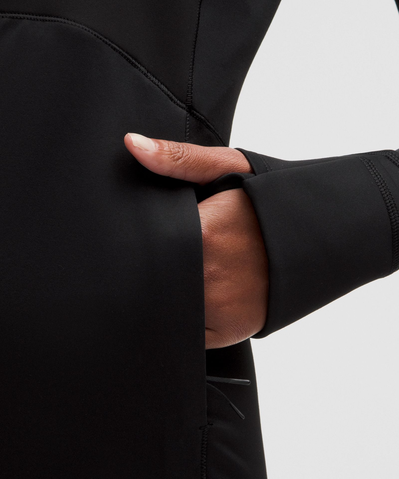 Женская беговая куртка Lululemon Cold Weather на молнии — фото 5