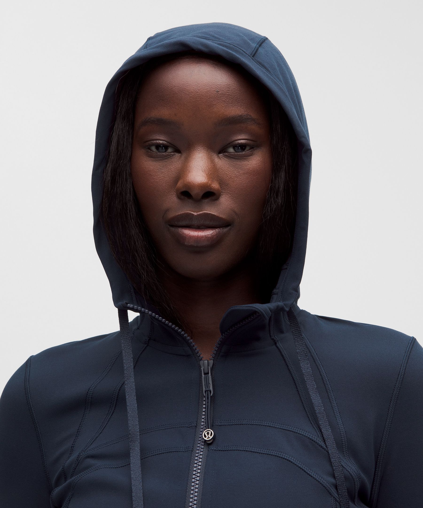 Define Cropped Hooded Jacket